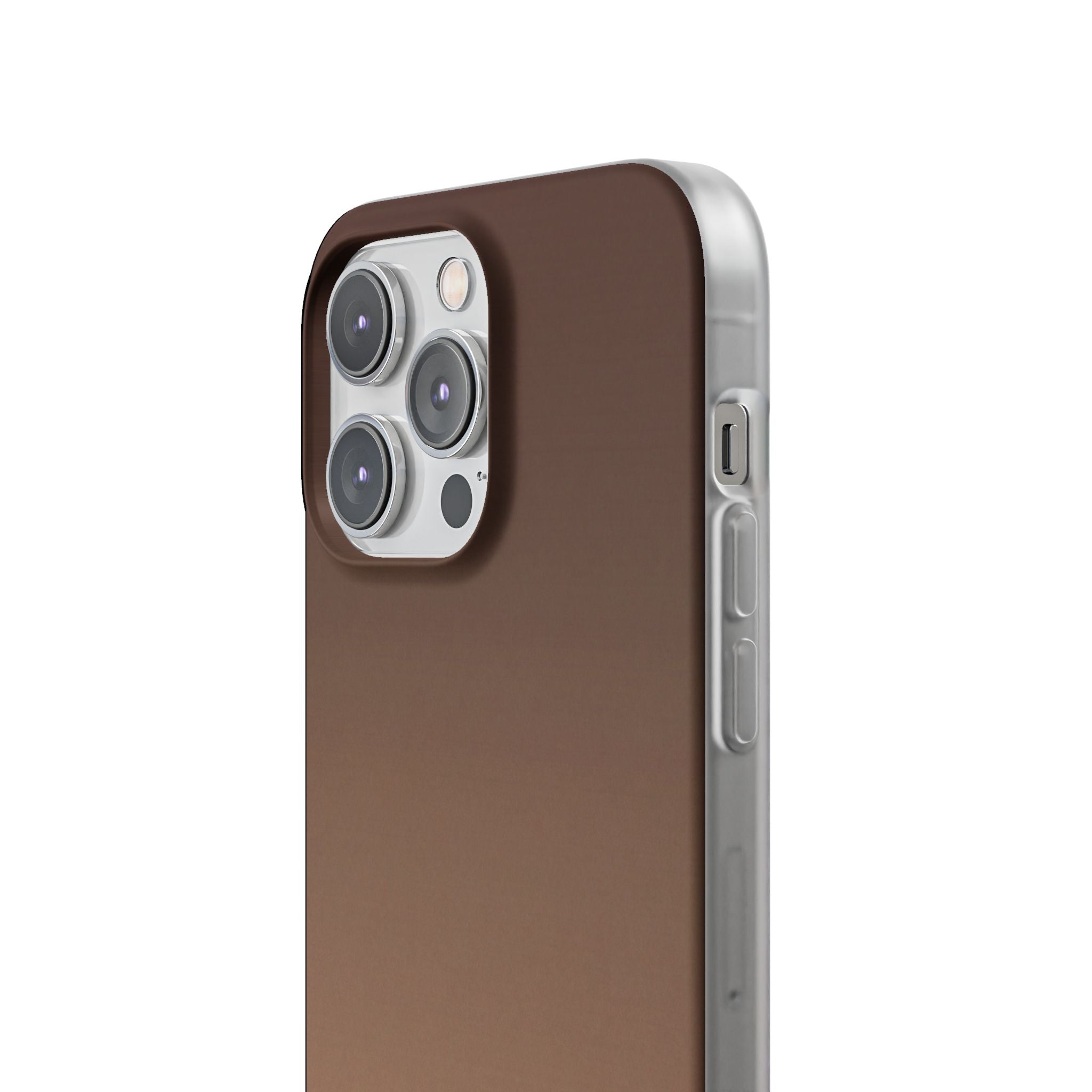 Brown Lite Phone Case for iPhone - Smoked Caramel Fade