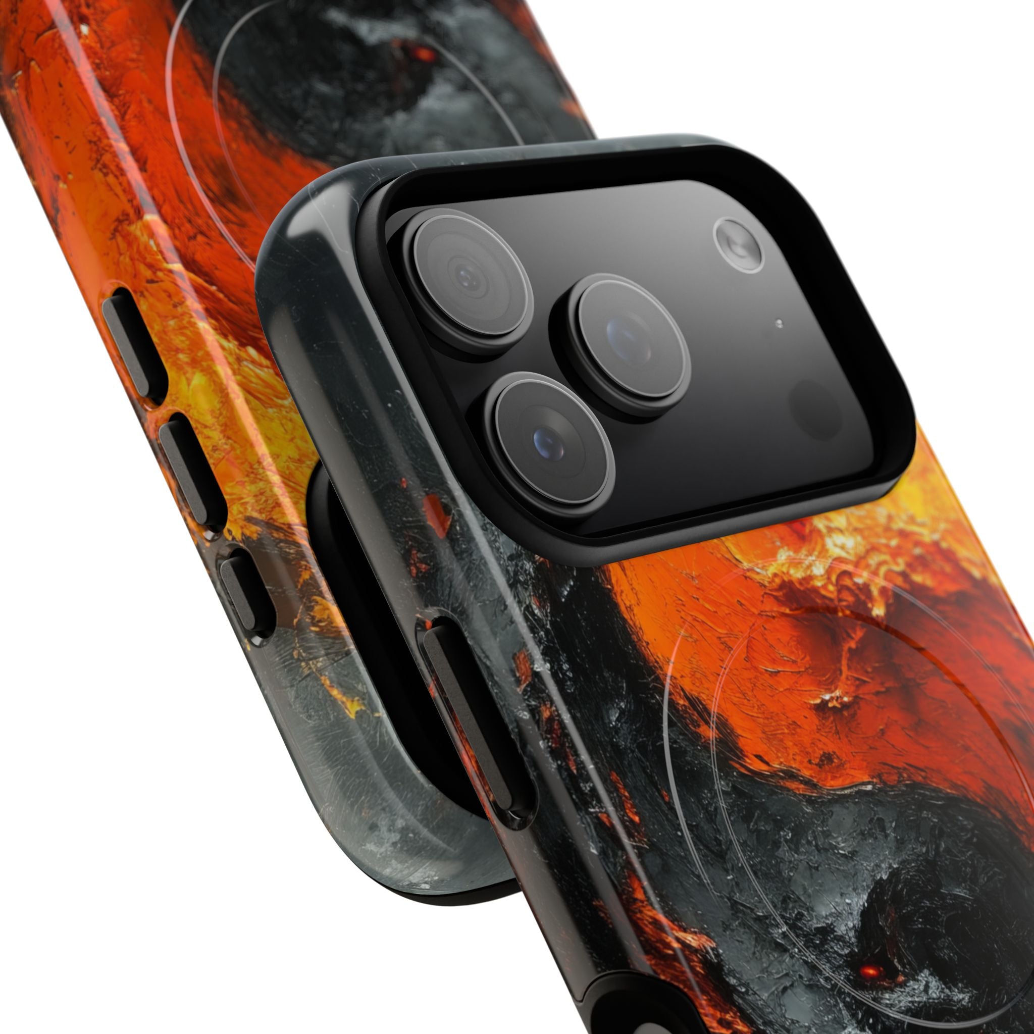 Molten Yin-Yang iPhone 17 Pro Case - Tough+ - CASE•BOB