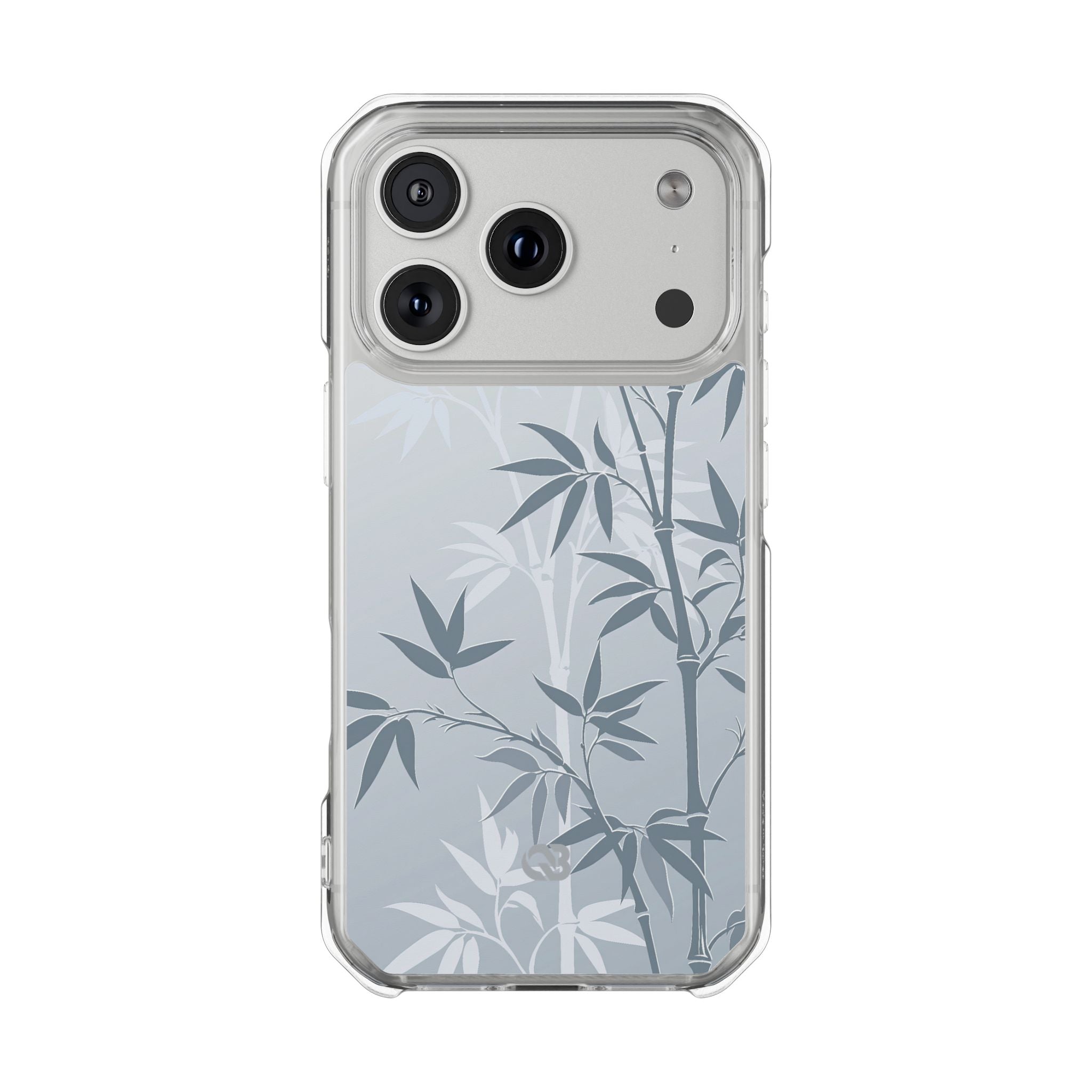 Blue Impact MagSafe Phone Case for iPhone - Slate Bamboo Shadow