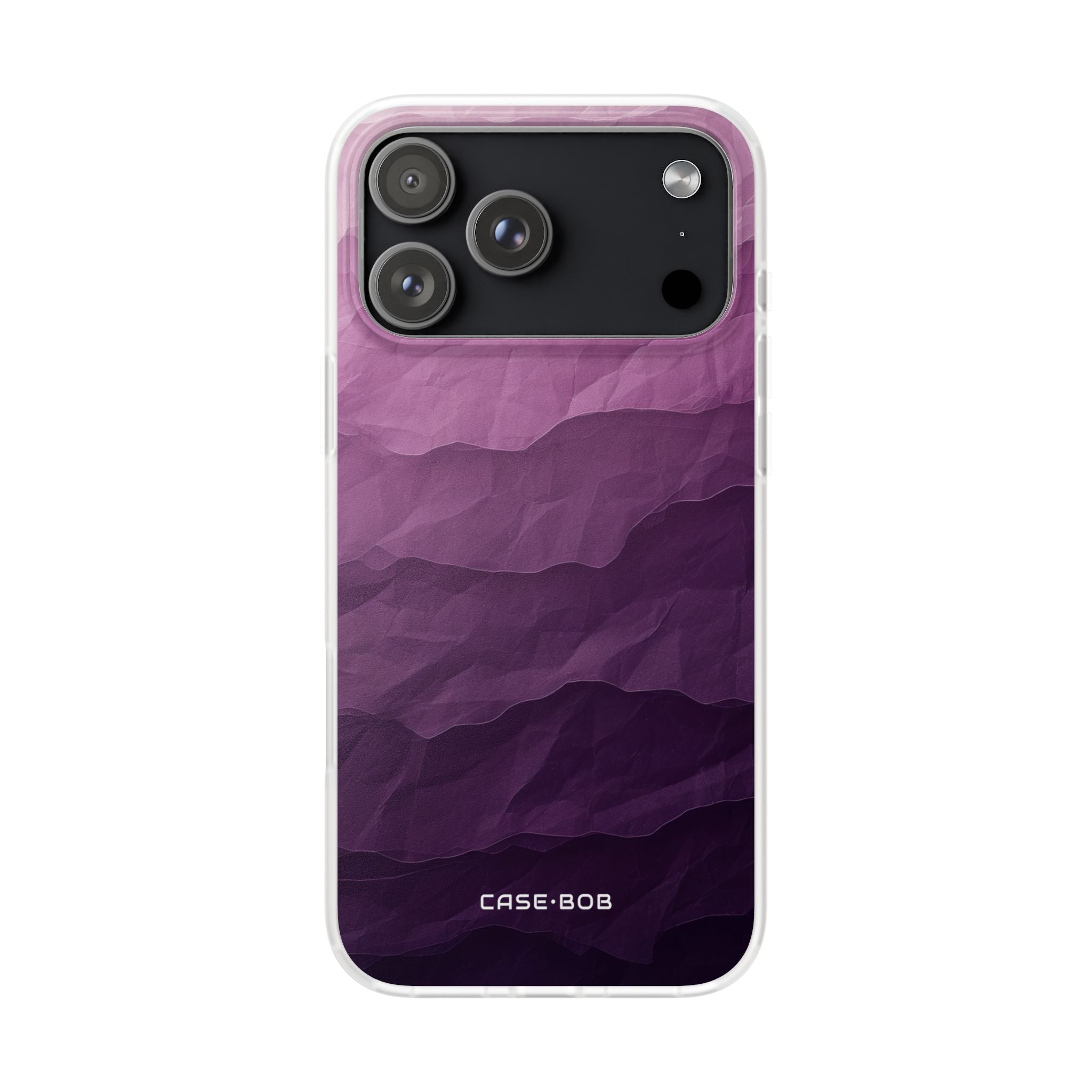Purple Wave Layers iPhone 17 Pro Max Case - Soft - CASE•BOB