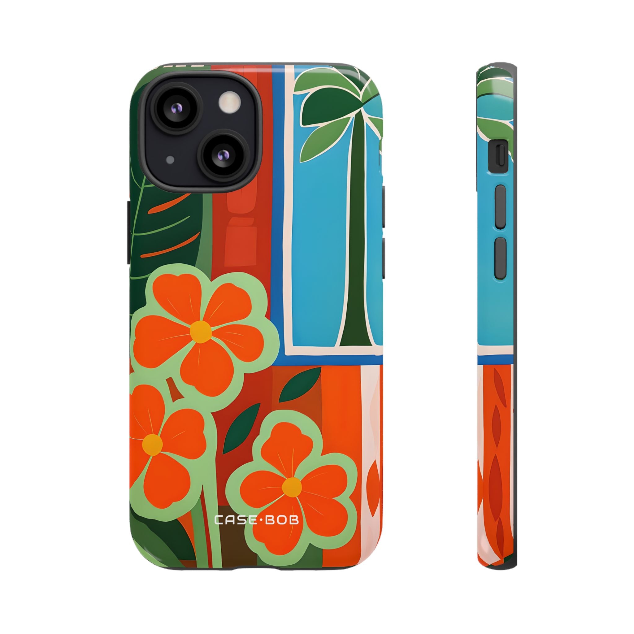 Orange Blossom Burst iPhone 13 Mini Case - Tough