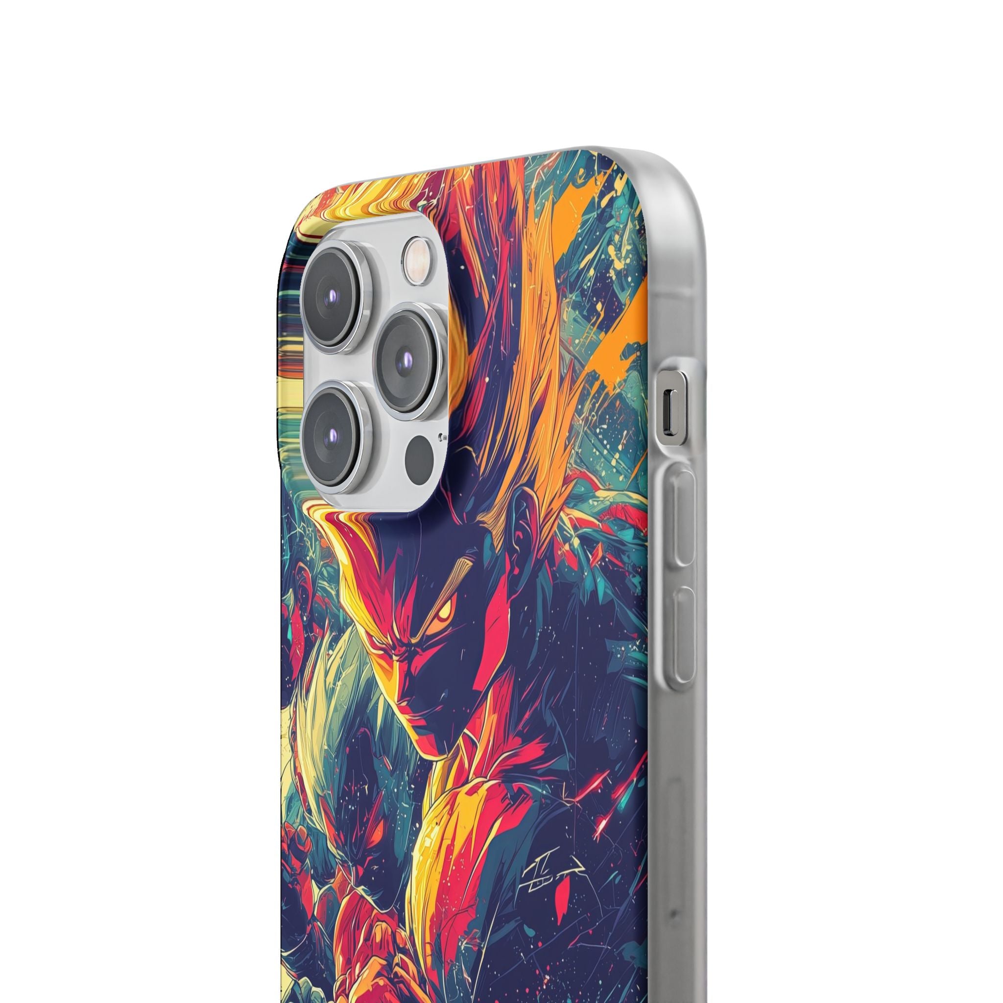 Yellow Fury iPhone 14 Pro Max Case - Soft