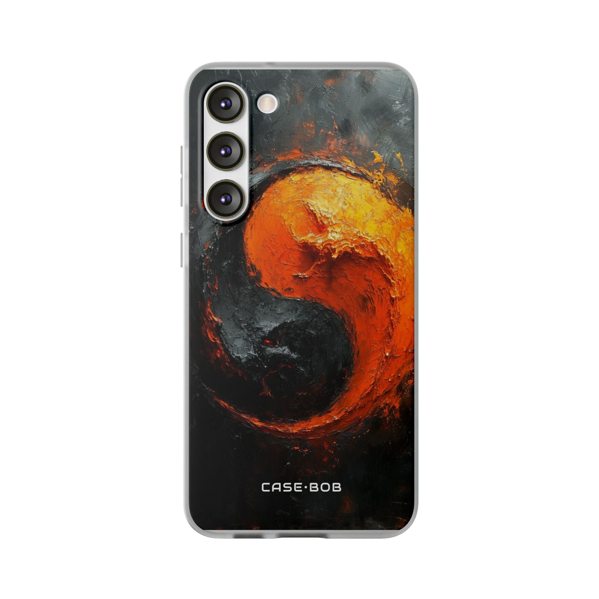 Molten Yin-Yang Samsung S23 Plus -pehmustekotelo