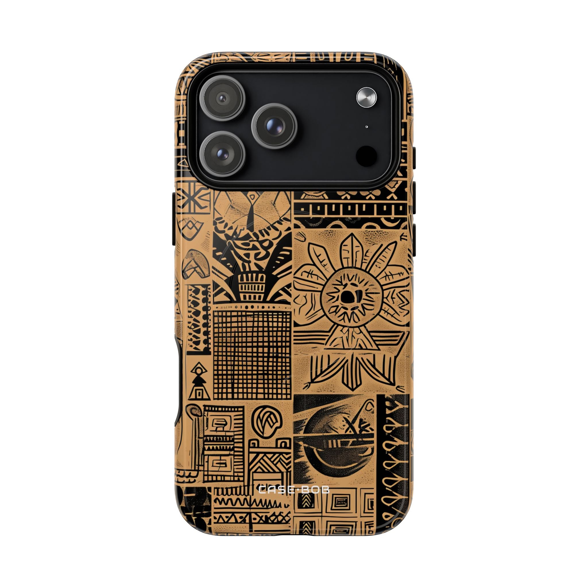Tribal Faces iPhone 17 Pro Max Case - Tough+ - CASE•BOB