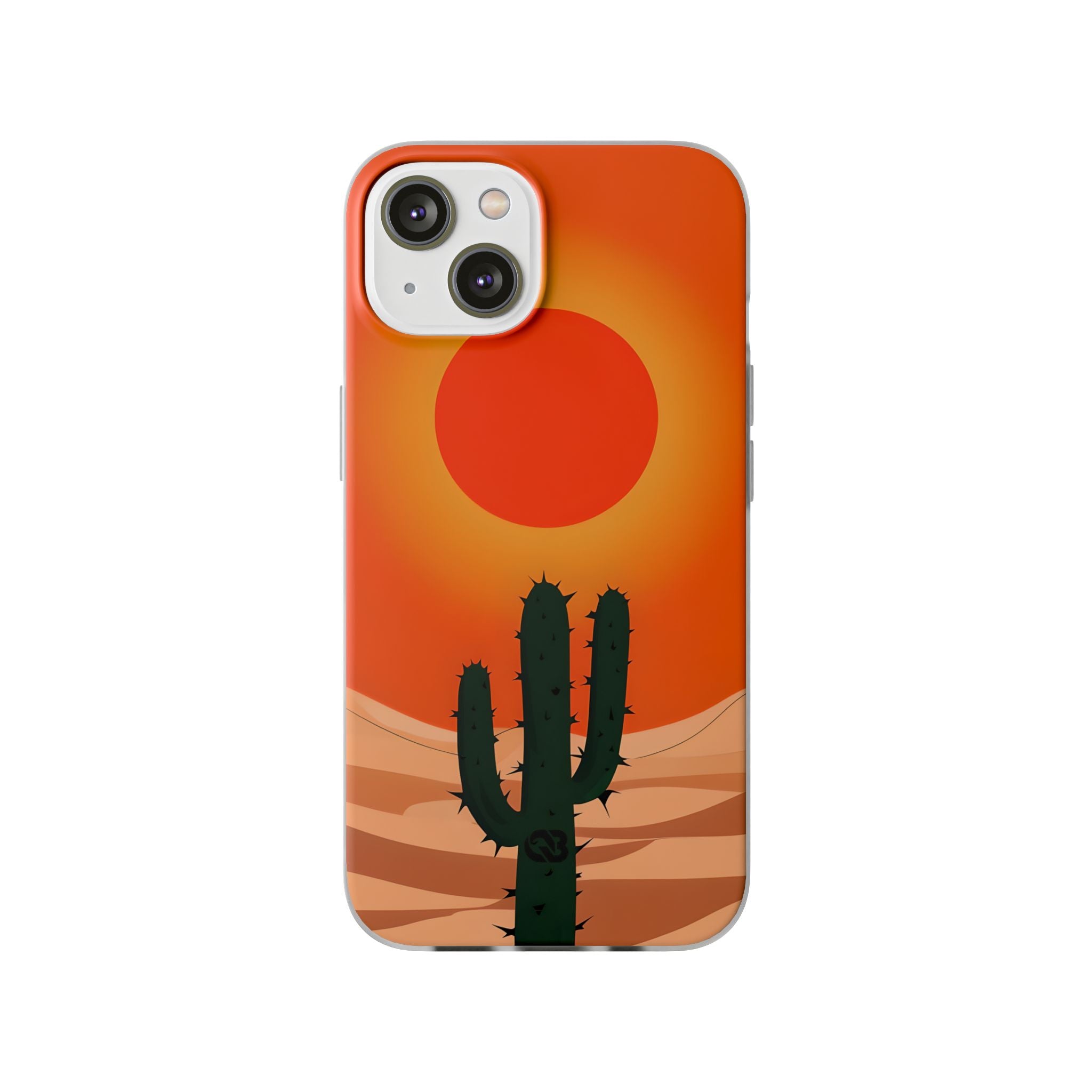 Scorched Saguaro Sunset · Soft Custodia per iPhone