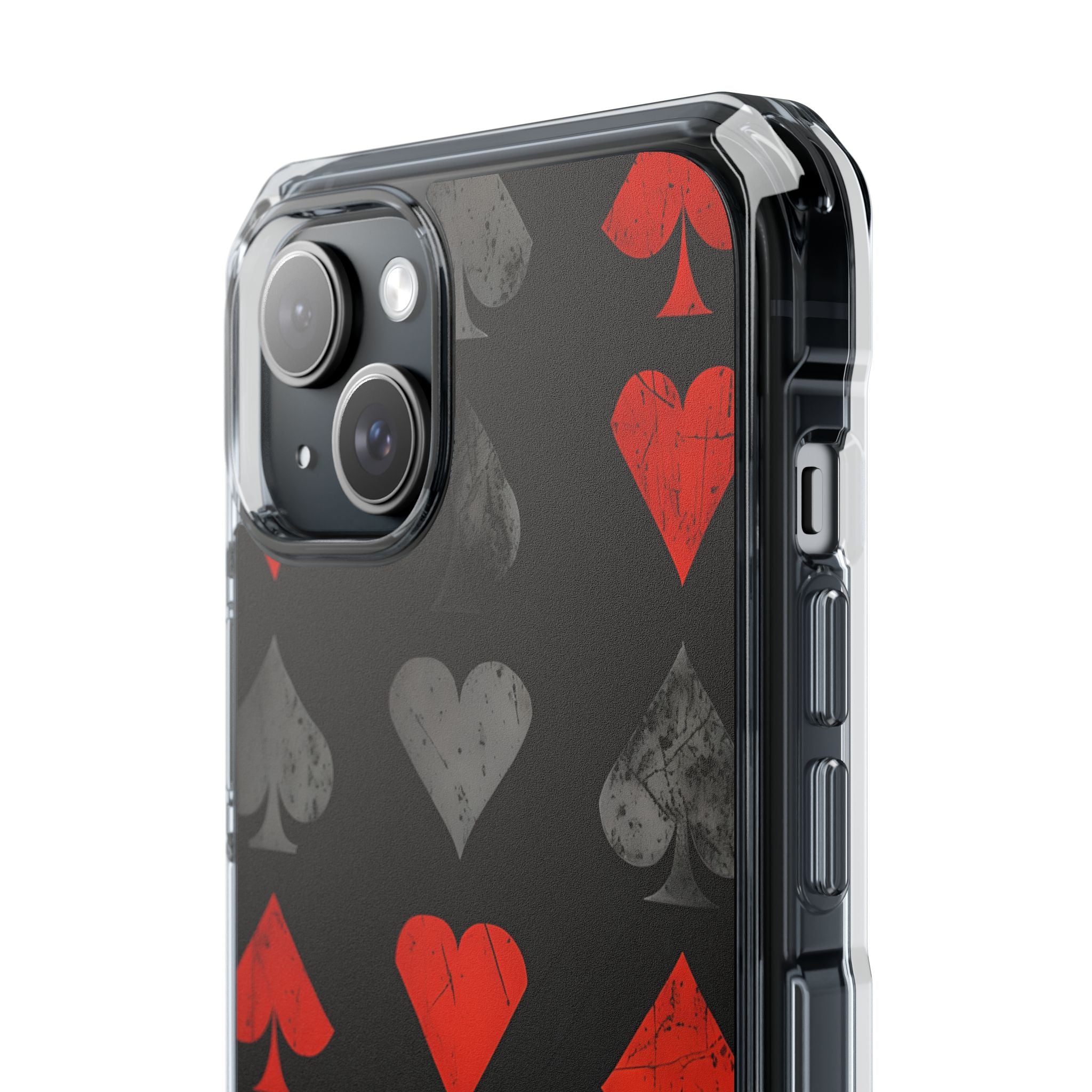 Crimson Ash Suits · Impact Hoesje voor iPhone · Magsafe