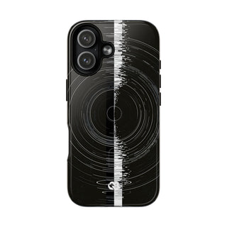 Black Tough 2.0 Magsafe Phone Case for iPhone - Obsidian Orbital Signal