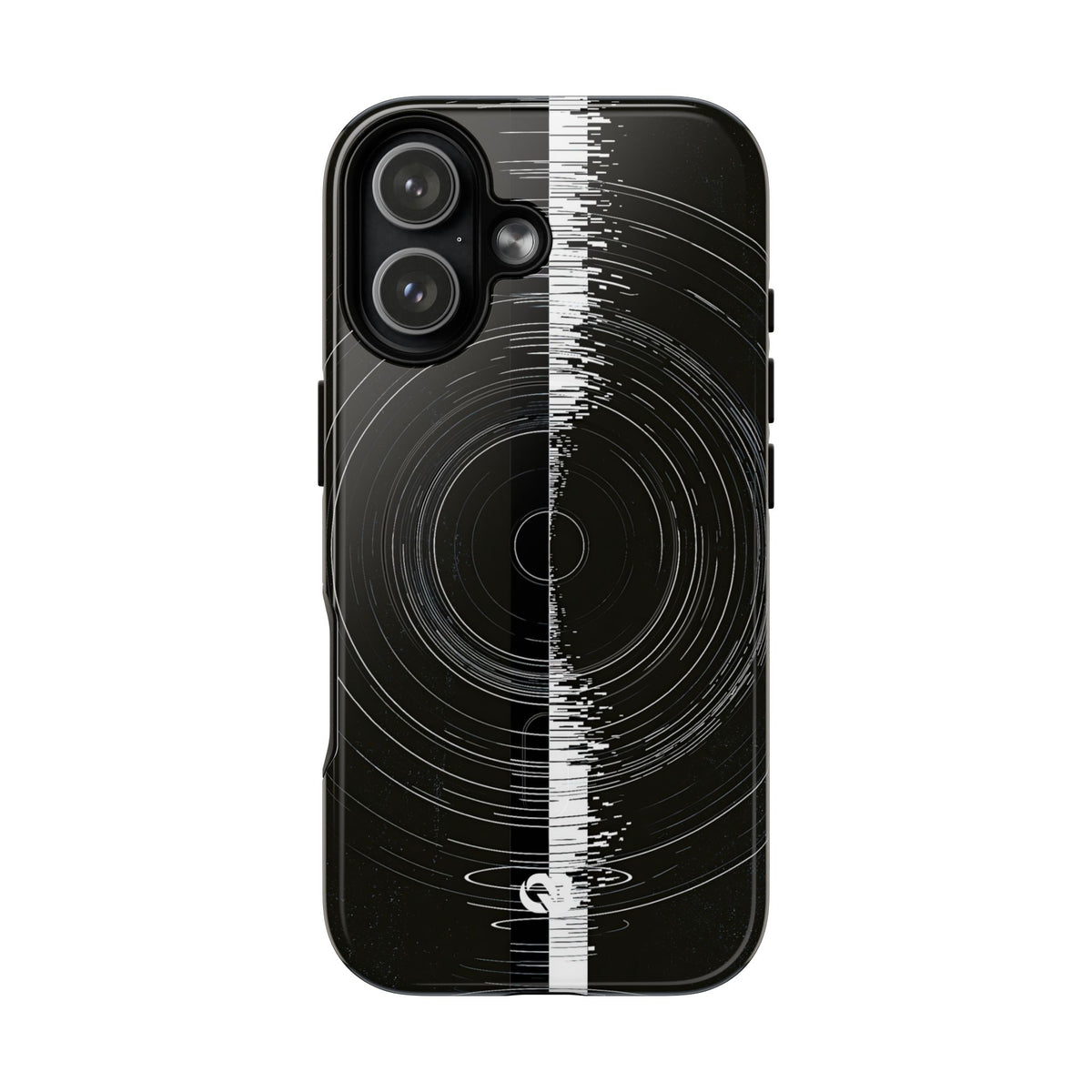 Black Tough 2.0 Magsafe Phone Case for iPhone - Obsidian Orbital Signal