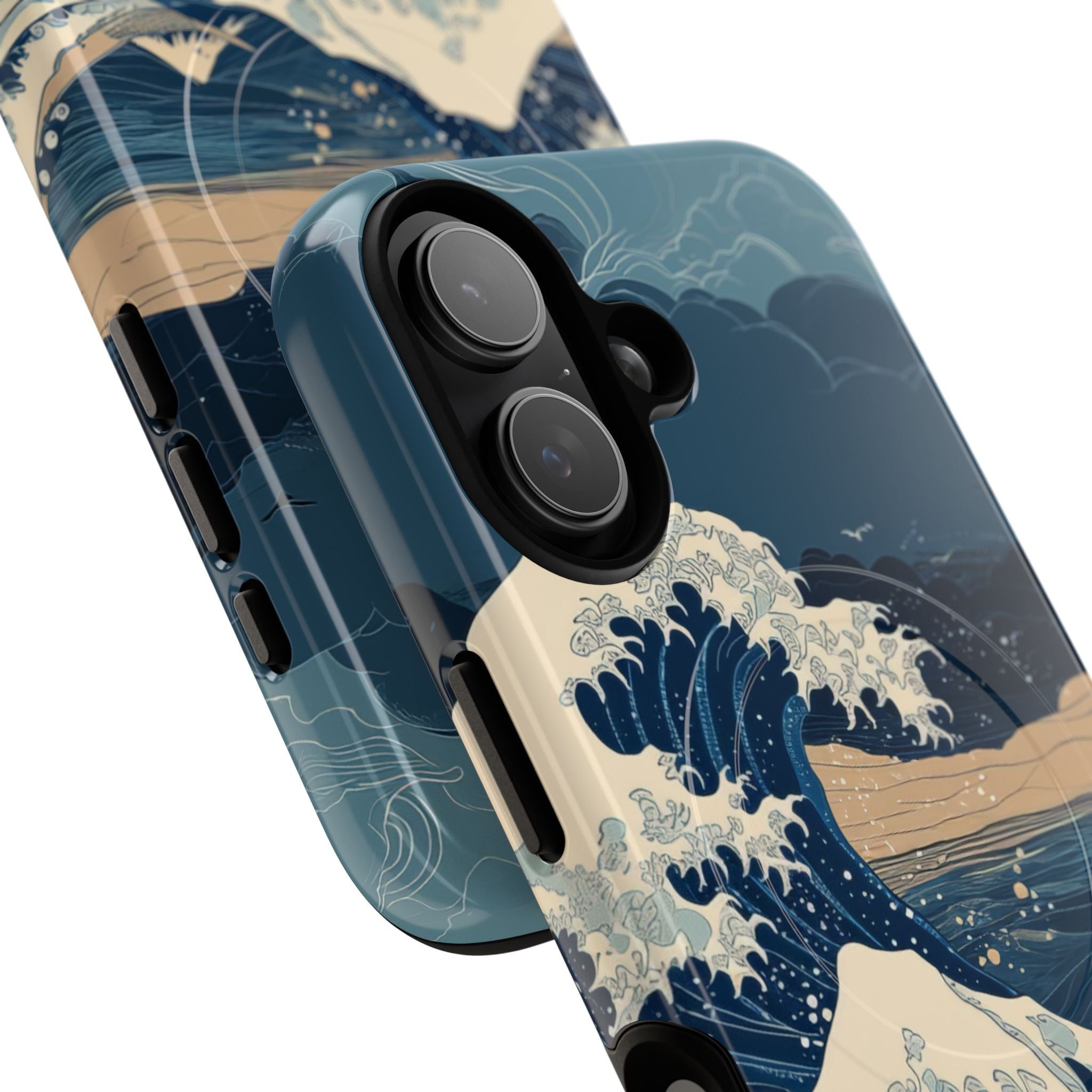 Cresting Blue Wave iPhone 17 Case - Tough+ - CASE•BOB