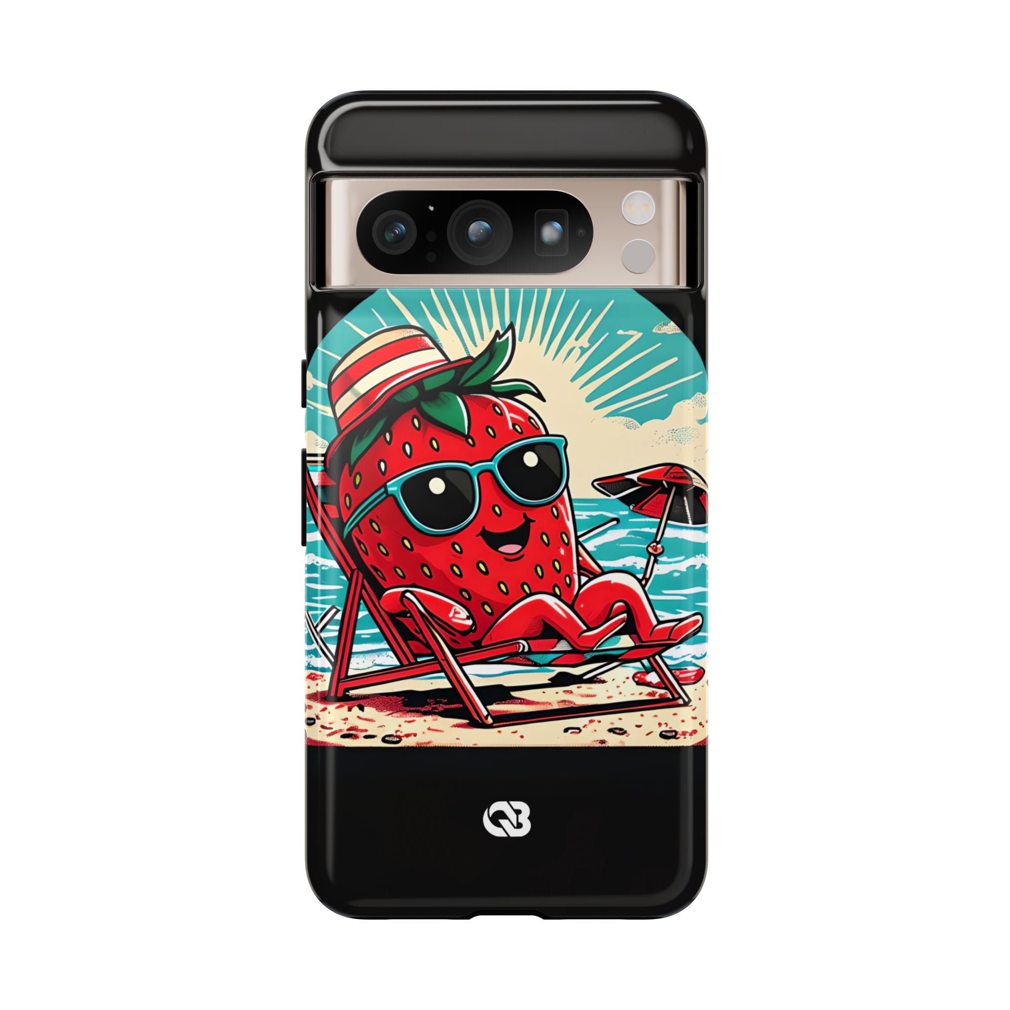 Retro Coastal Berry · Tough Phone Case for Google Pixel