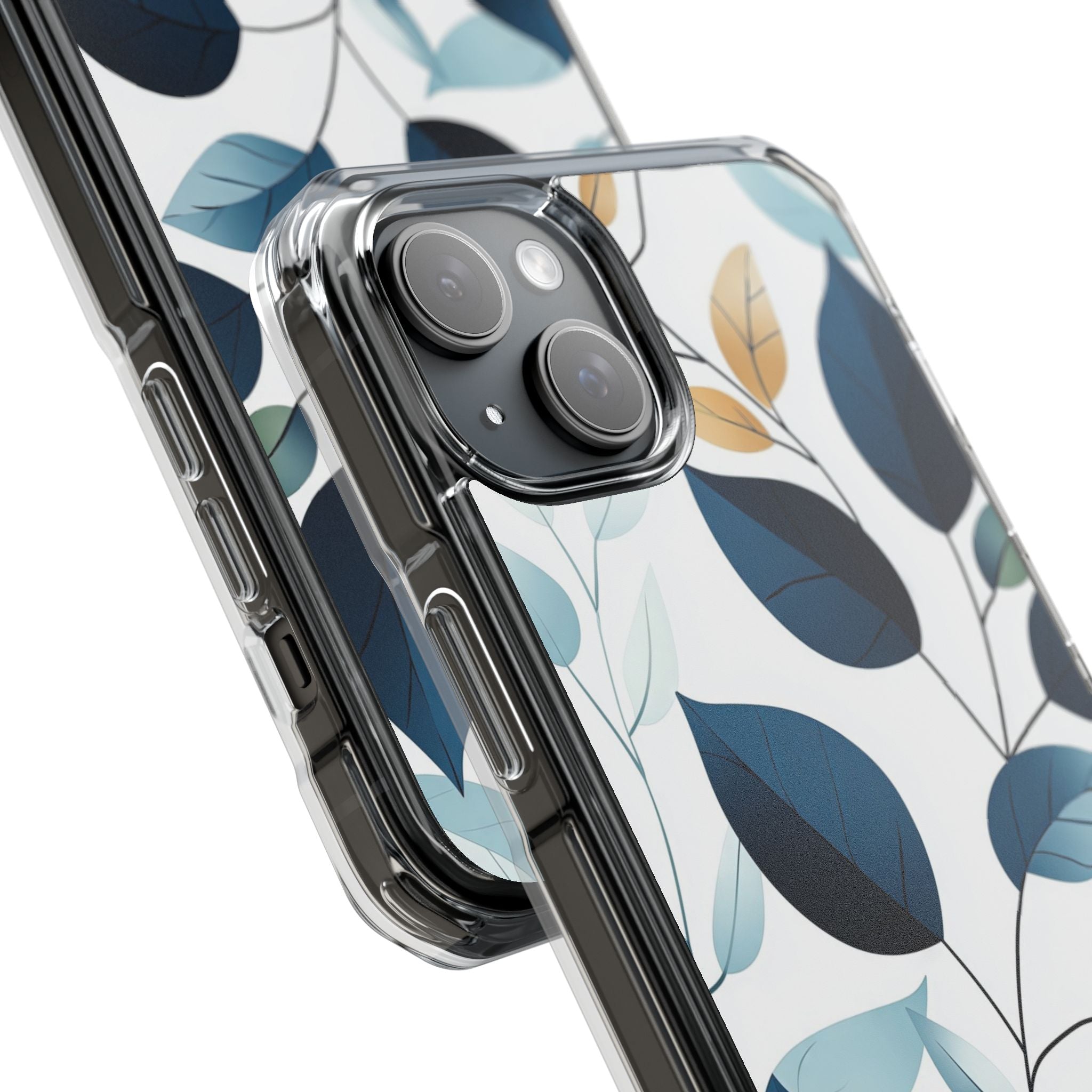 Marinebladede Vener iPhone 15 Plus Cover - Impact