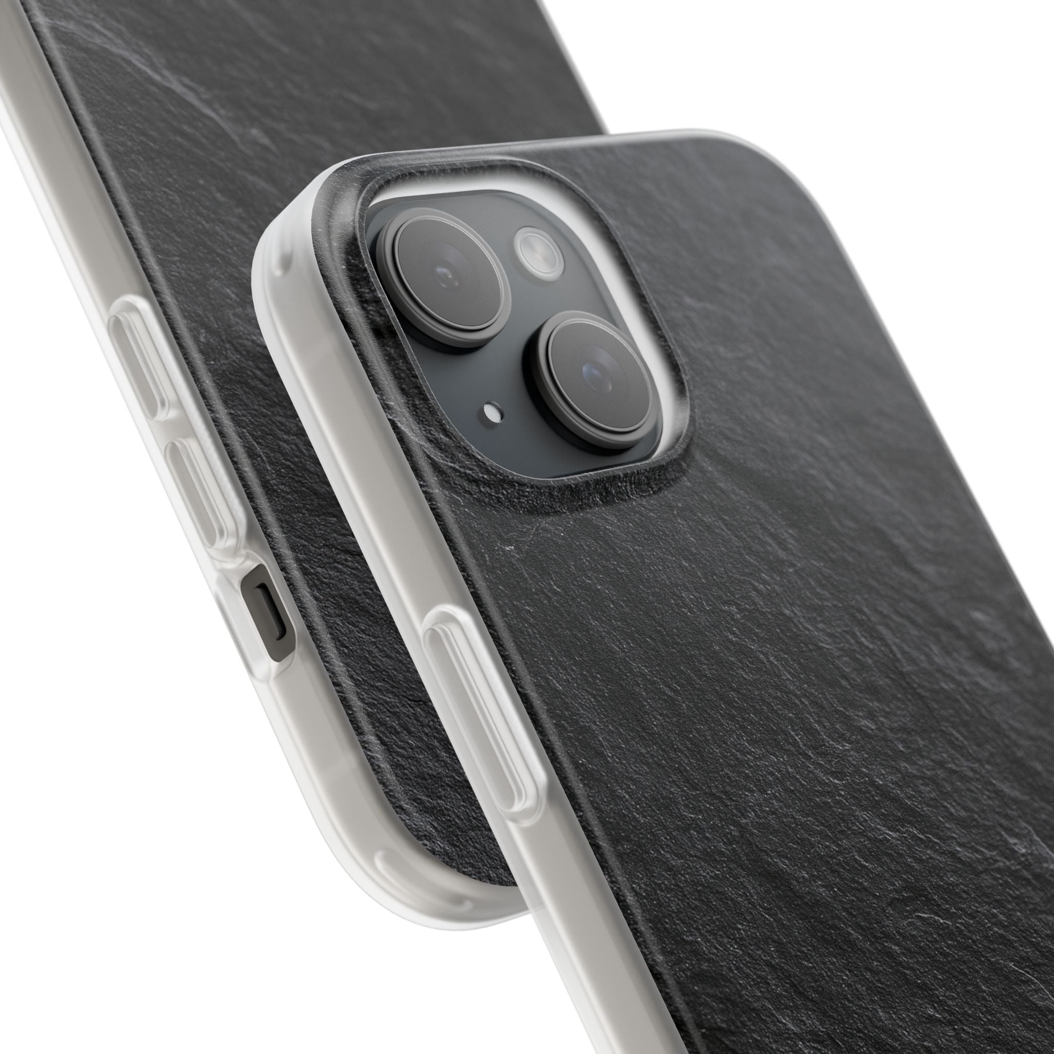 Black Lite Phone Case for iPhone - Raw Obsidian Slate