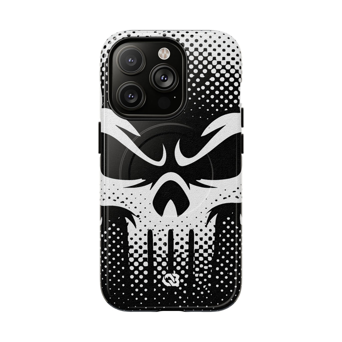 Phantom Halftone · Tough 2.0 Magnetic Phone Case for iPhone · Black