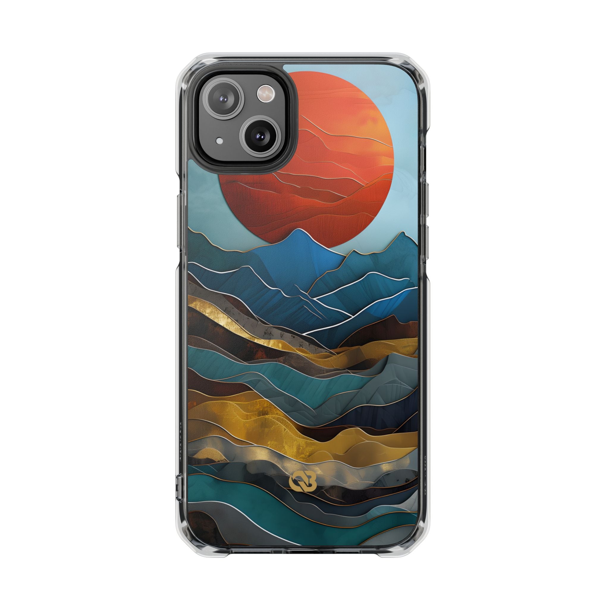 Molten Sun Peaks · Impact Hoesje voor iPhone · Magsafe
