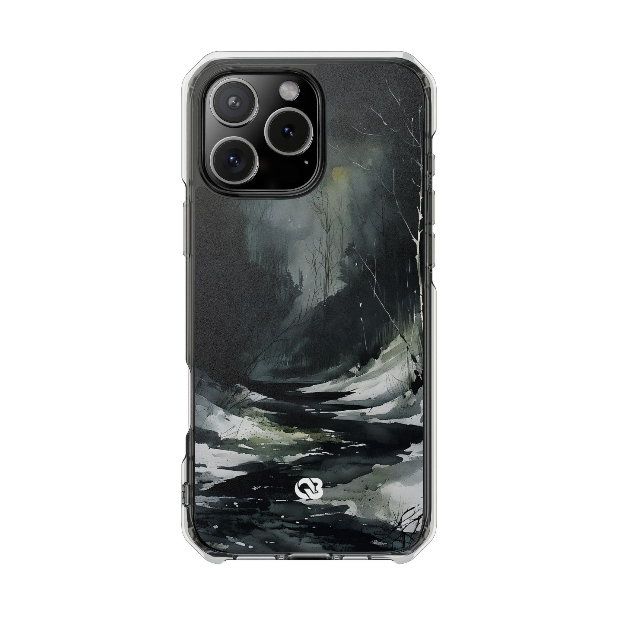 Midnight Winter Hollow · Impact Coque de téléphone pour iPhone · Magsafe