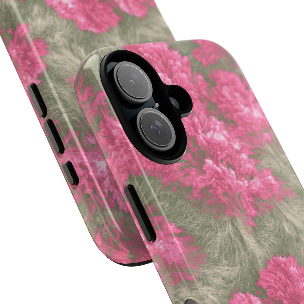 Digital Blossom · Tough Phone Case for iPhone · Pink