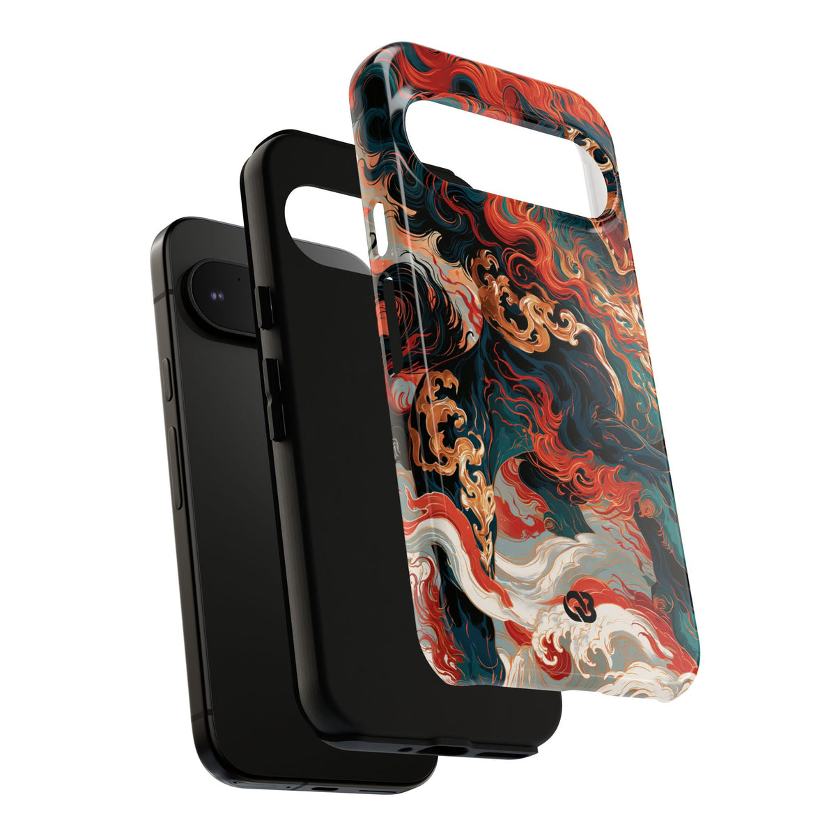Imperial Shishi · Tough Phone Case for Pixel · Teal