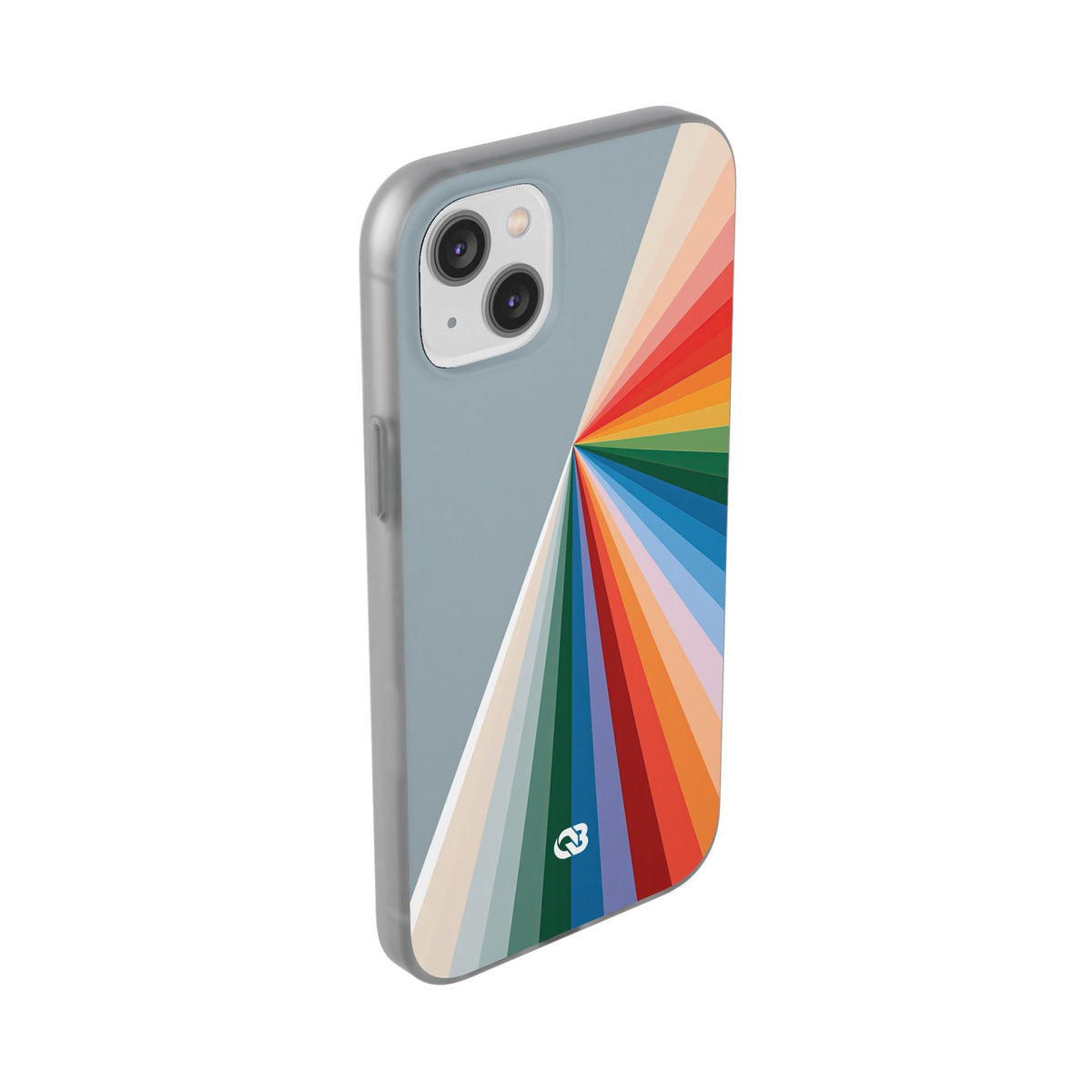 Grey Lite Phone Case for iPhone - Slate Prism Burst