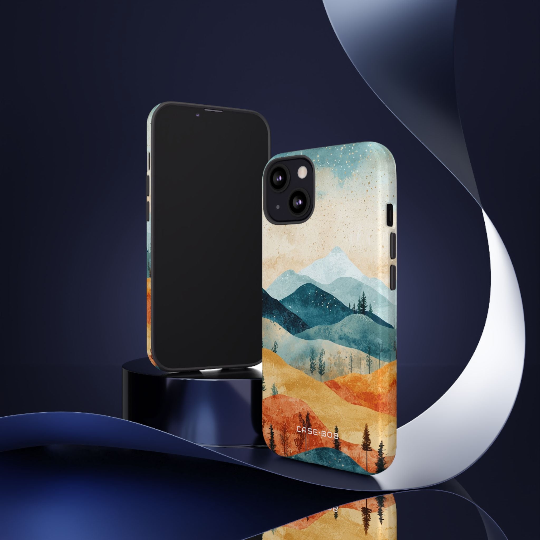 Moonlit Mountains iPhone 13 Case - Tough