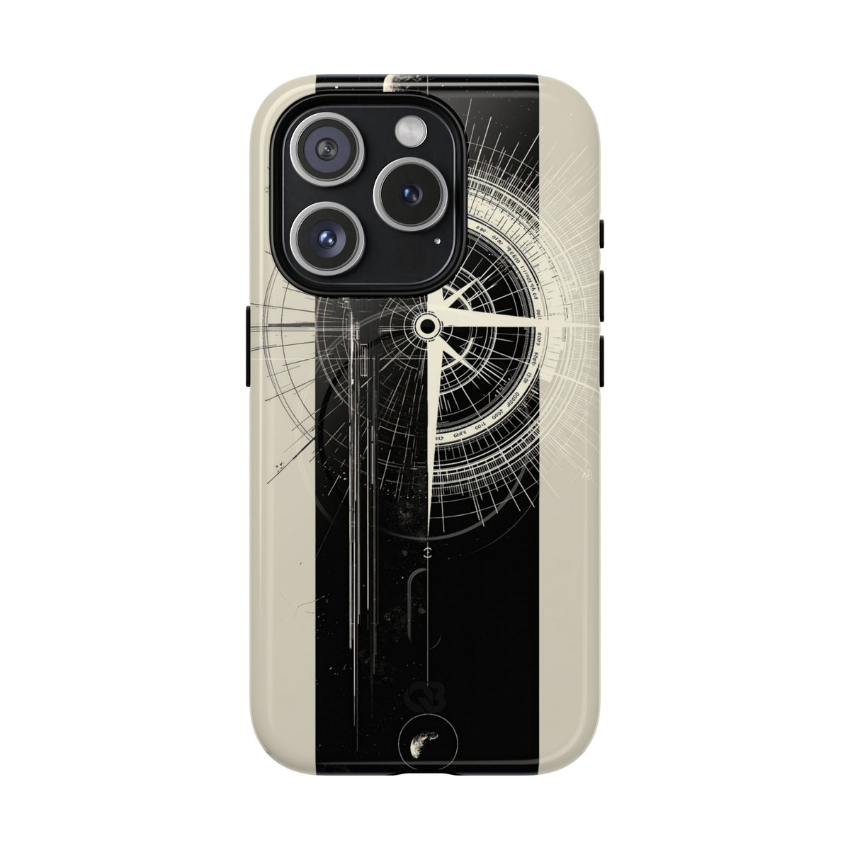 Orbital Meridian · Tough 2.0 Magnetic Phone Case for iPhone · Beige