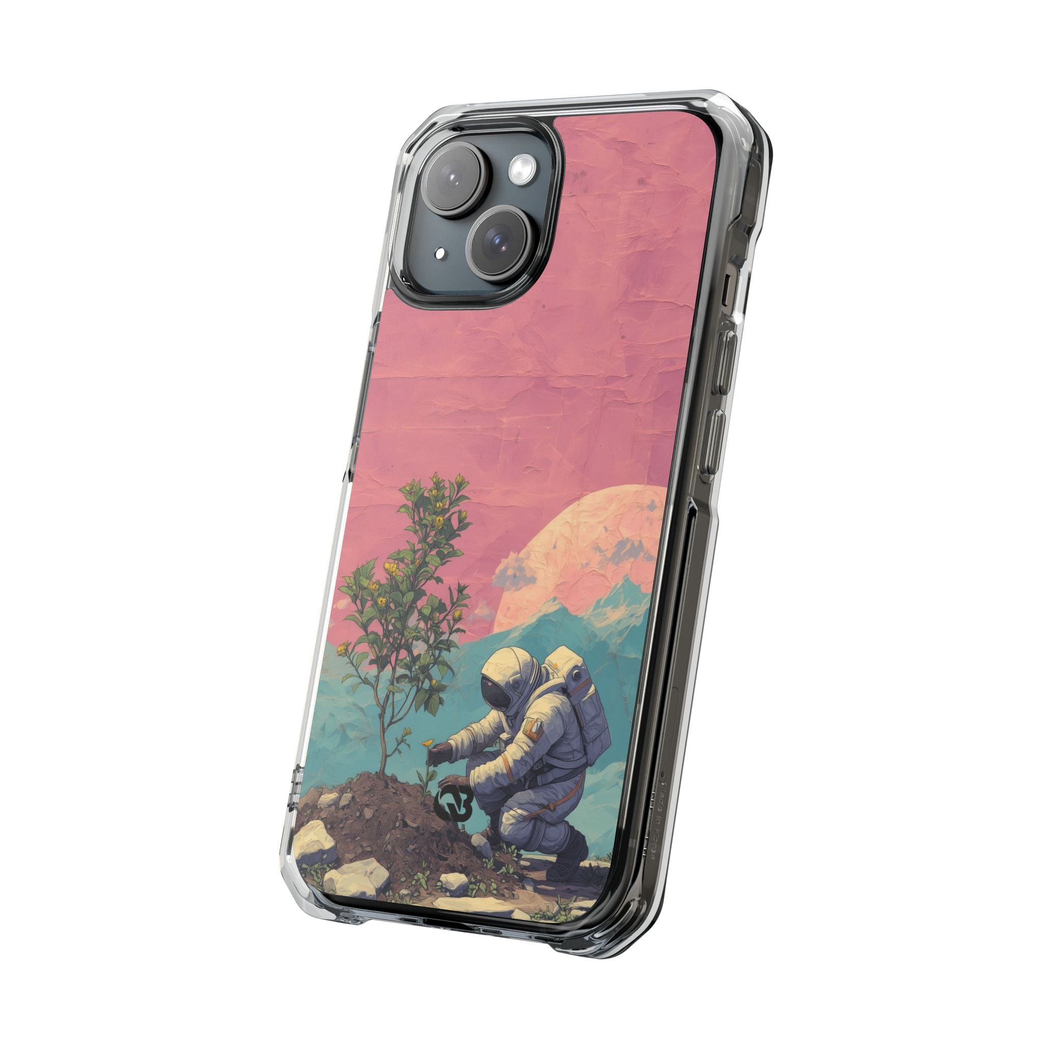 Lunar Pastel Bloom · Coque de téléphone Impact pour iPhone · Magsafe