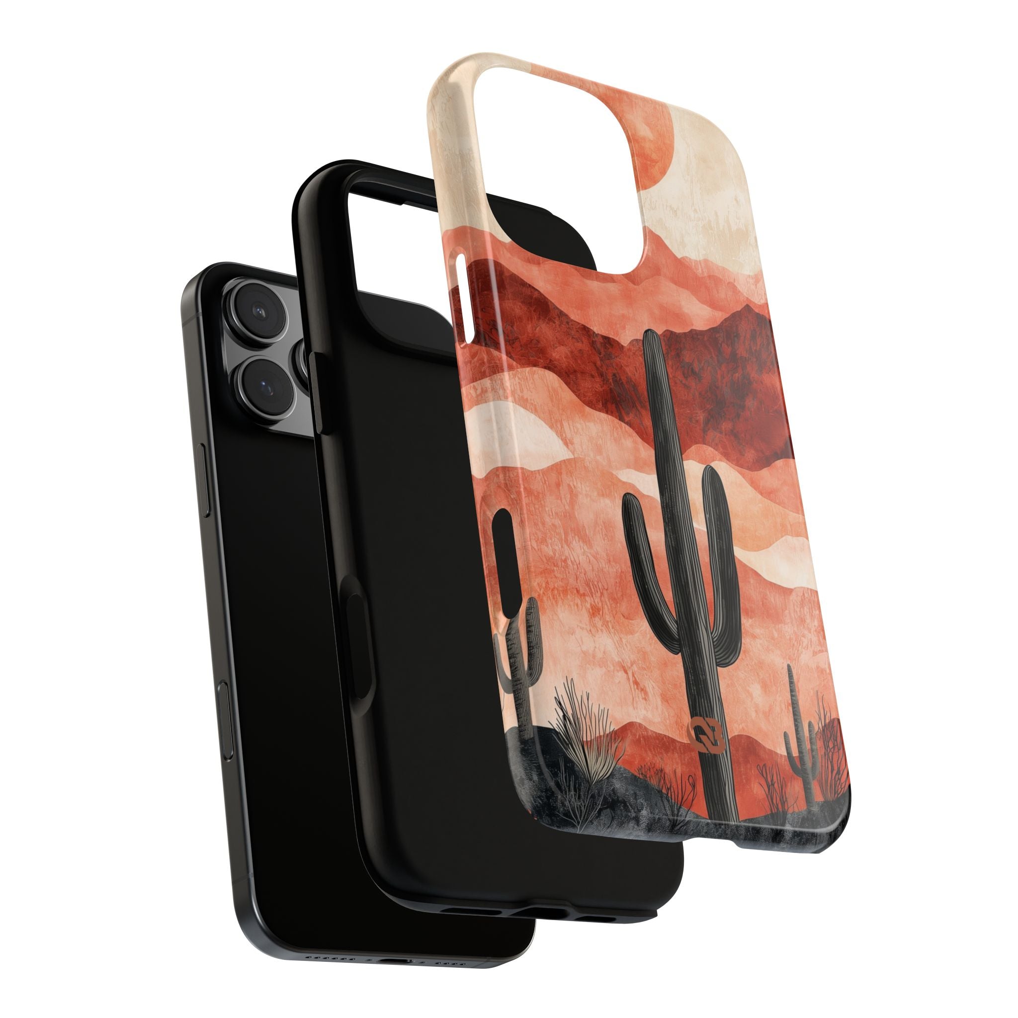 Terracotta Desert Sun · Tough Phone Case for iPhone