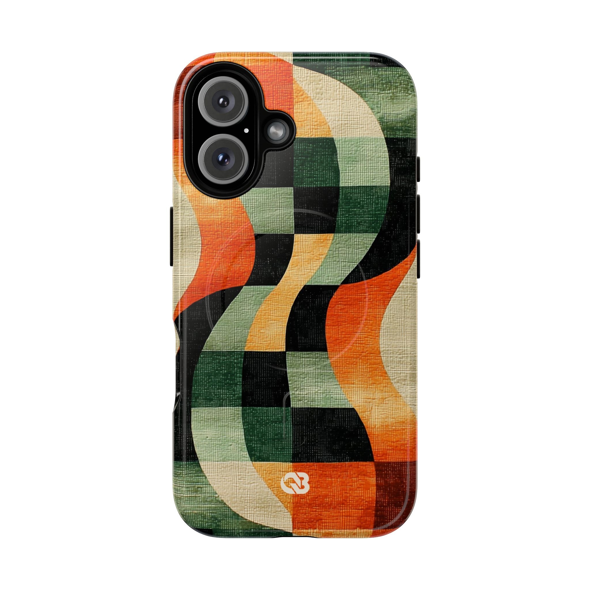 Burnt Orange Curve · Tough+ Phone Case for iPhone · Magsafe