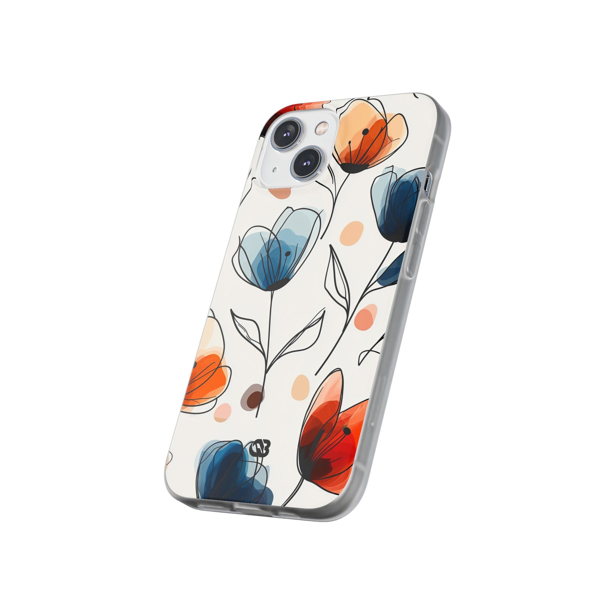 Ink Watercolor Tulips · Soft