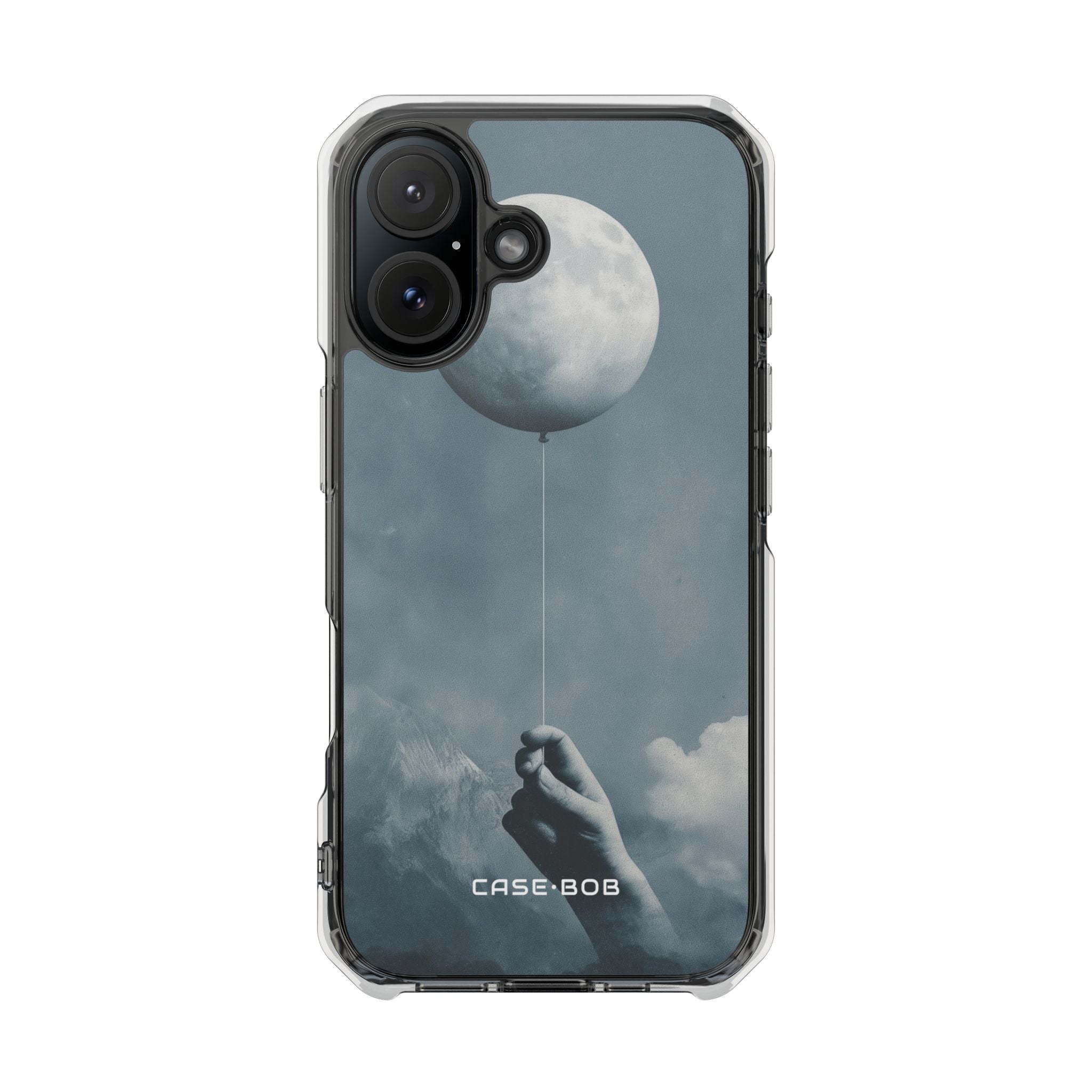 Moon Balloon iPhone 16 Case - Impact - CASE•BOB