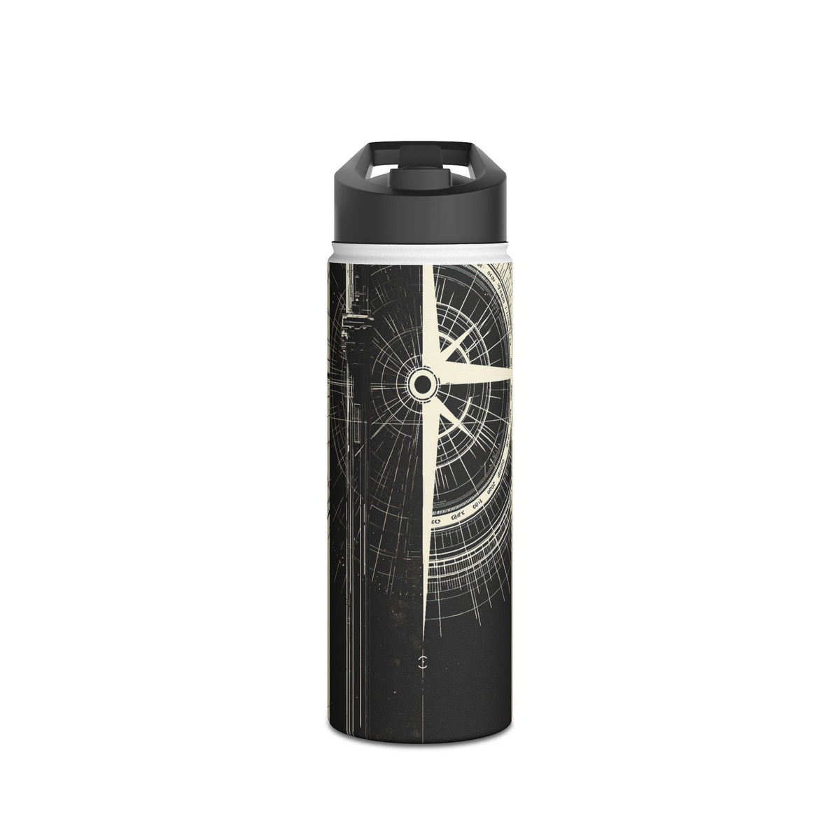 Orbital Meridian · Insulated Water Bottle · Beige