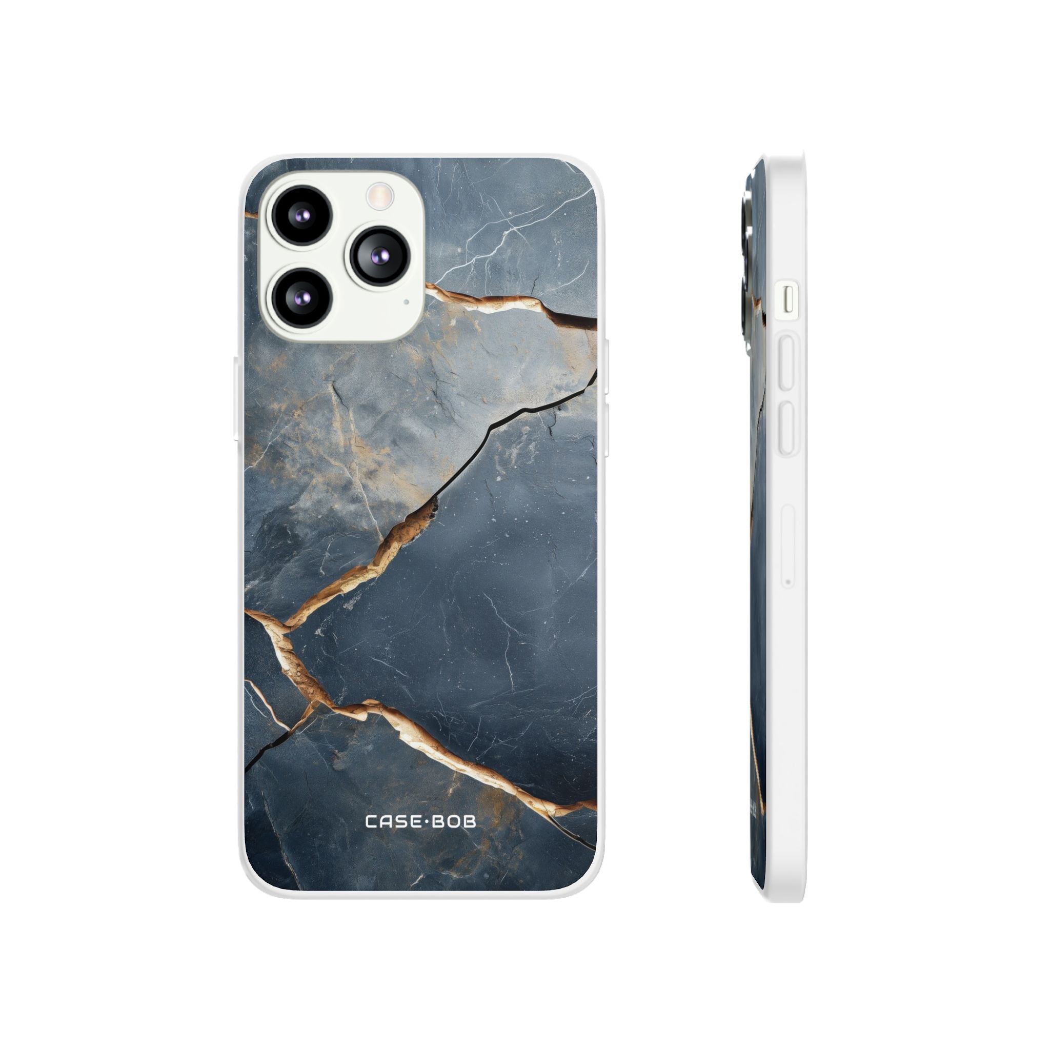 Gezackte Ader Navy iPhone 13 Pro Max - Soft