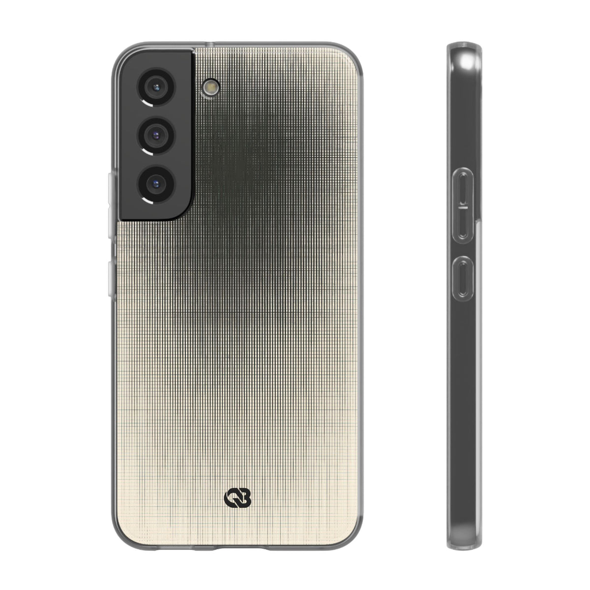 Beige Lite Phone Case for Samsung - Carbon Screen Grid
