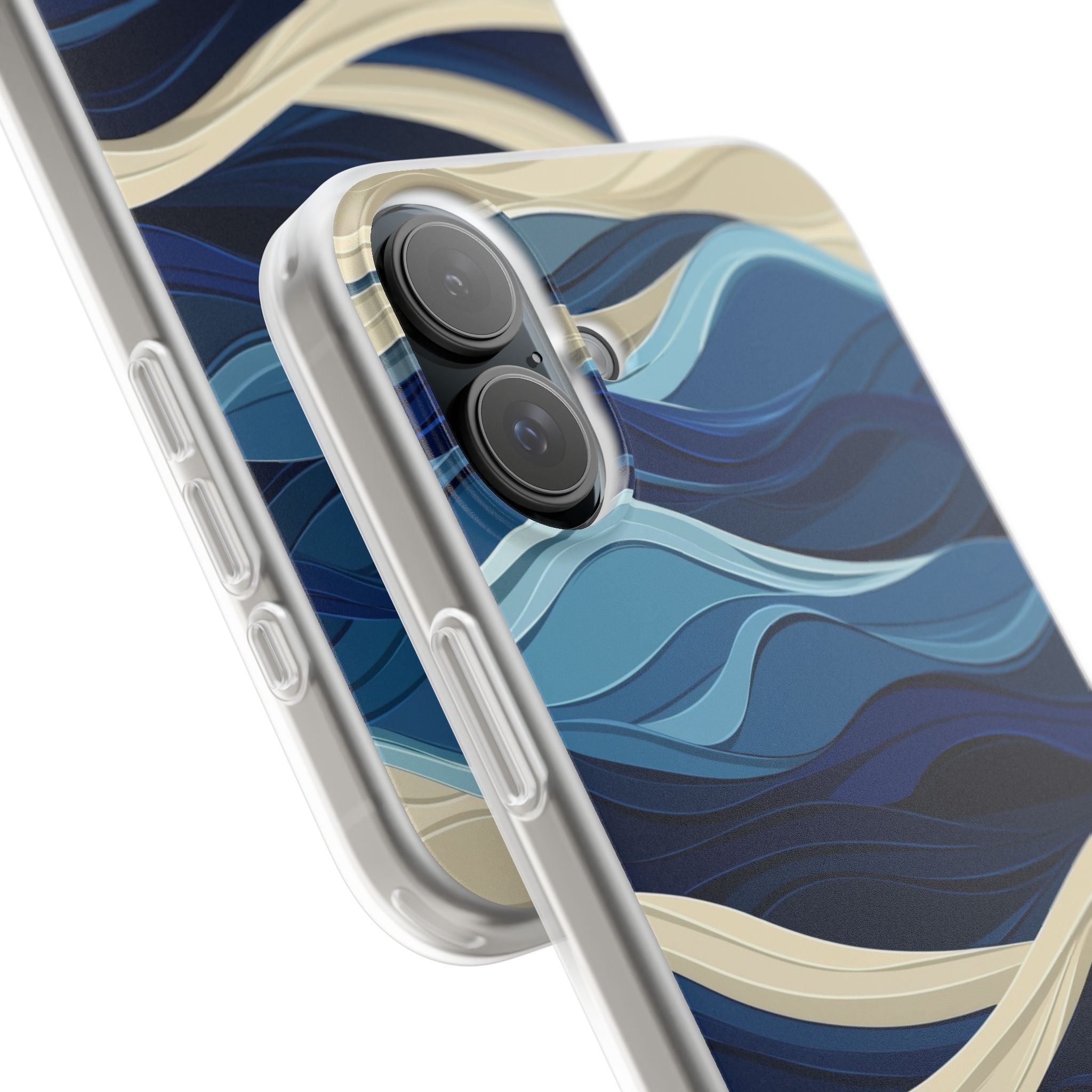 Ocean Rhythm iPhone 16 Plus Case - Soft