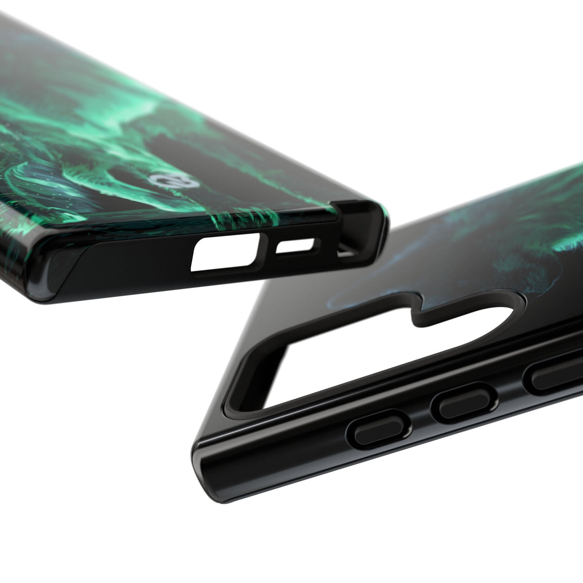 Nordic Aurora Fox · Tough Phone Case for Samsung · Teal