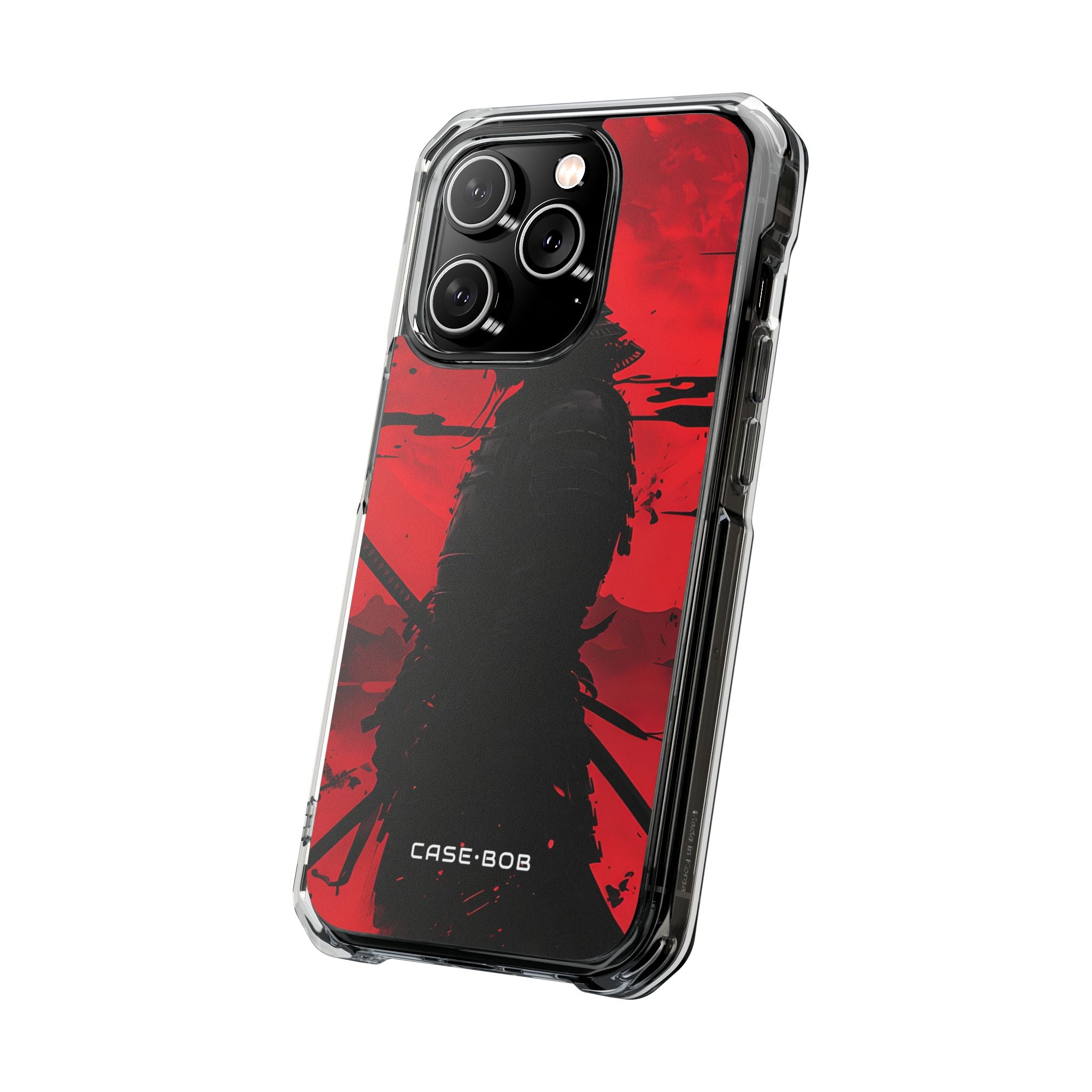 Crimson Samurai iPhone 14 Pro Cover - Impact
