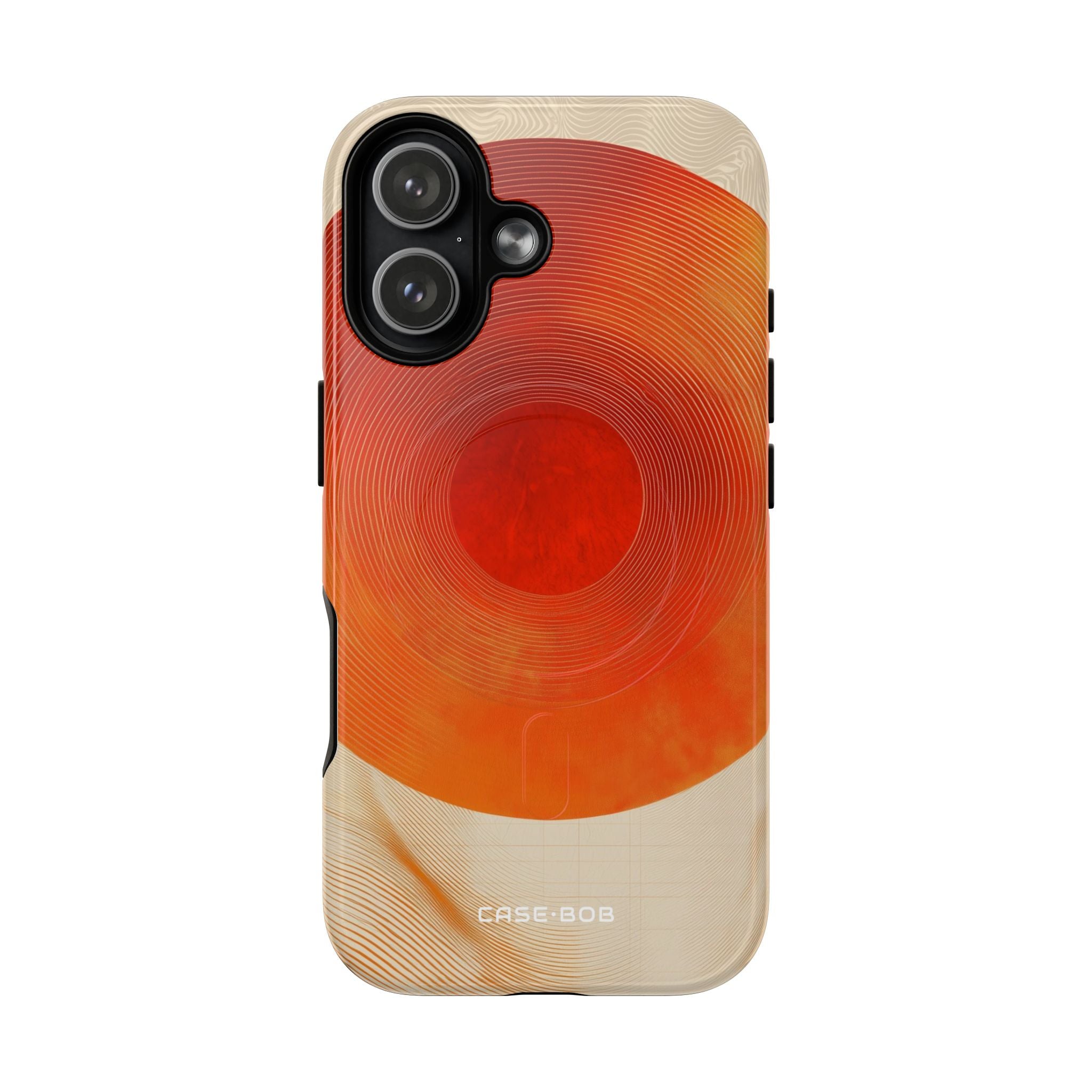Sunburst Swirl iPhone 17 Case - Tough+ - CASE•BOB