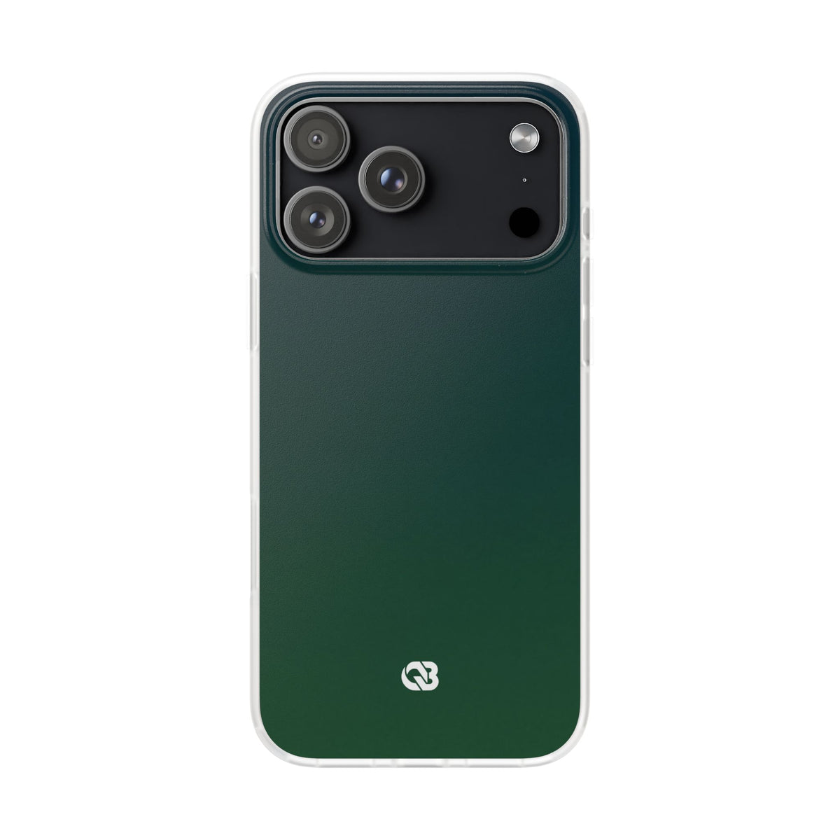 Green Lite Phone Case for iPhone - Midnight Pine Horizon