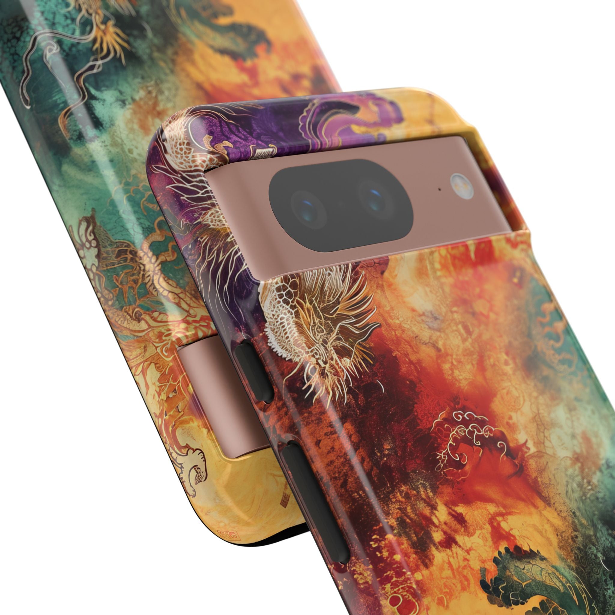 Dragon Ember Google Pixel 8 Case - Tough