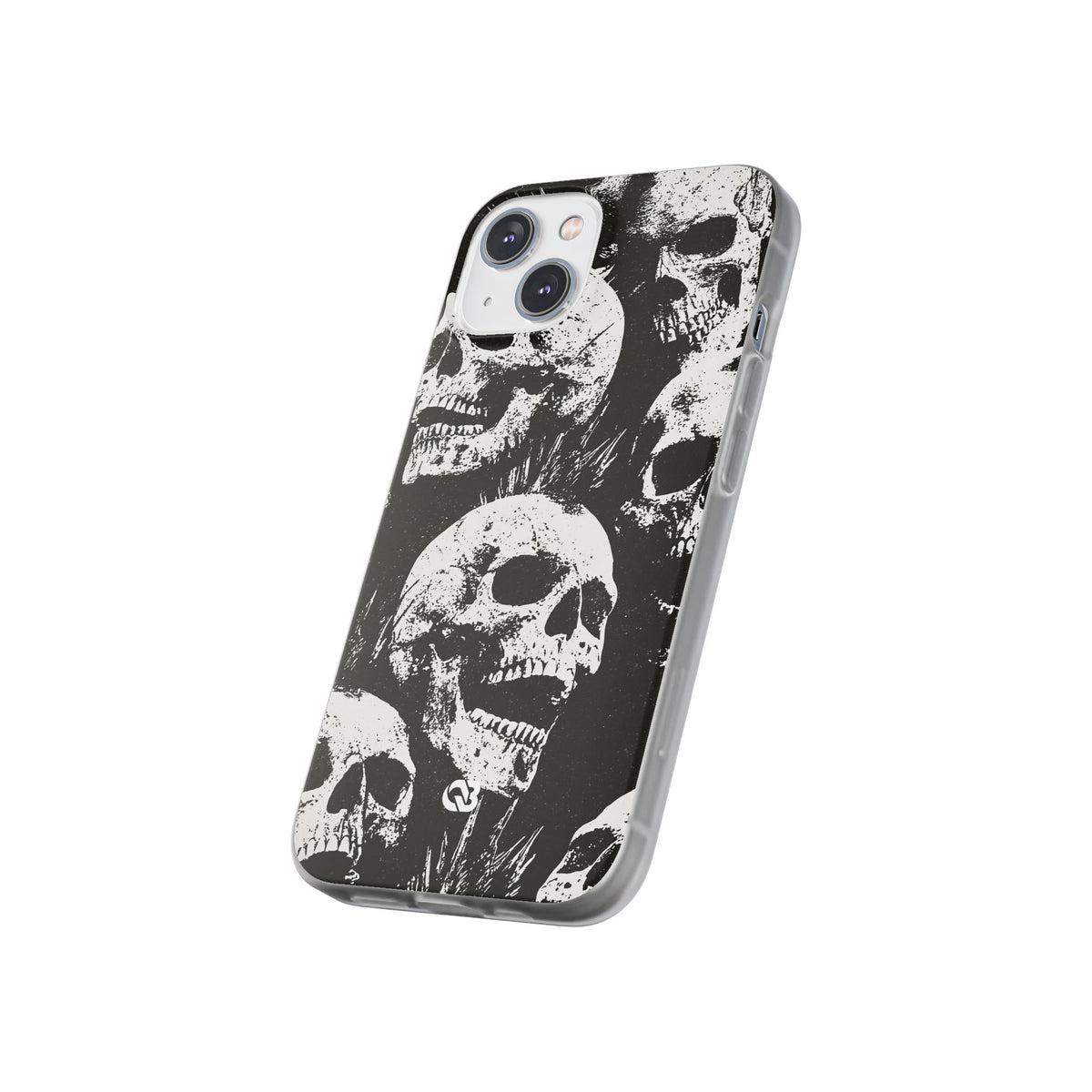 Punk Skull Riot · Lite Phone Case for iPhone · Black
