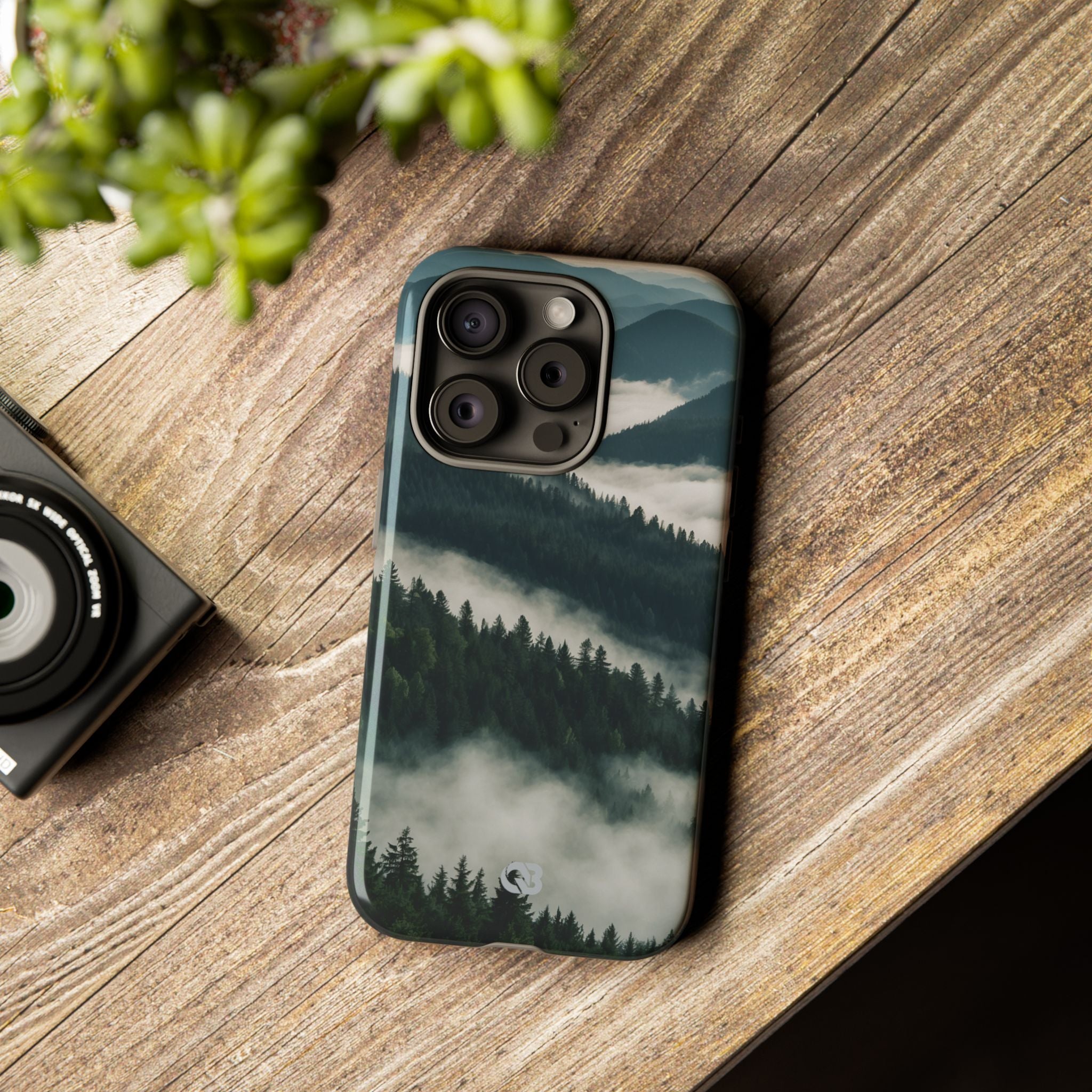 Misty Pine Peaks · Tough Phone Case for iPhone
