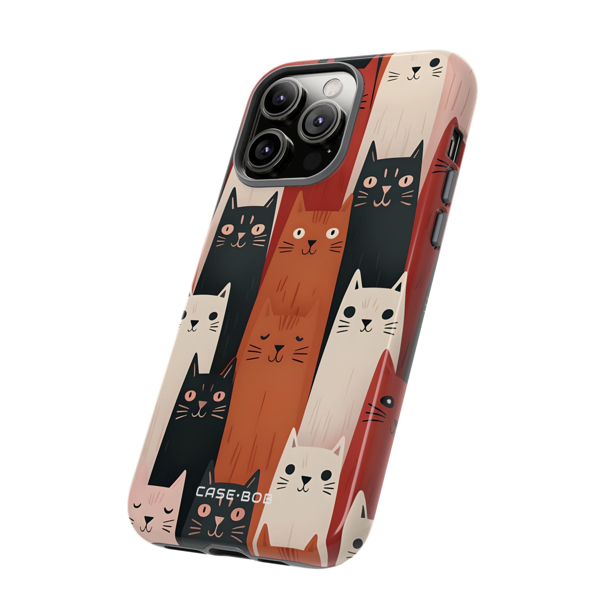 Pitu elongated Cats Black iPhone 14 Pro Max - Kova