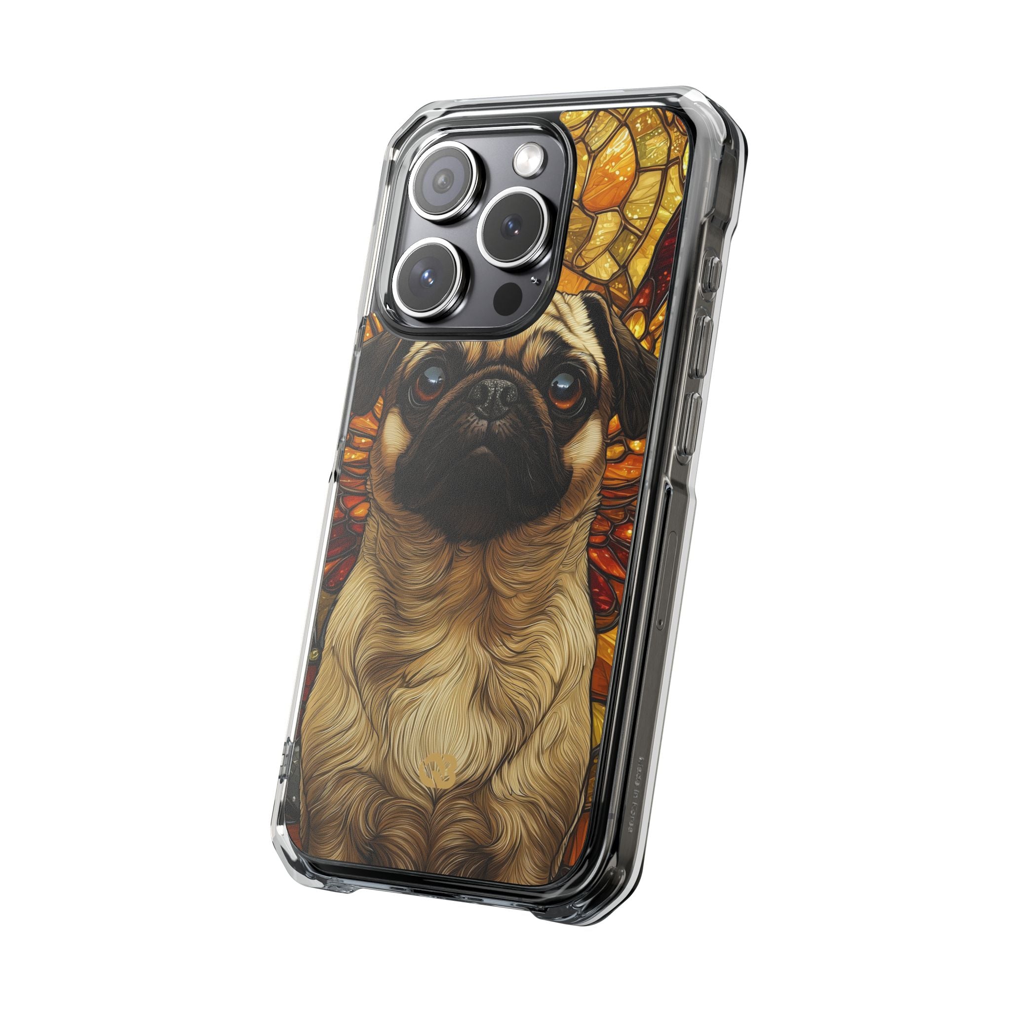 Amber Pug Divinity · Impact Phone Case for iPhone · Magsafe