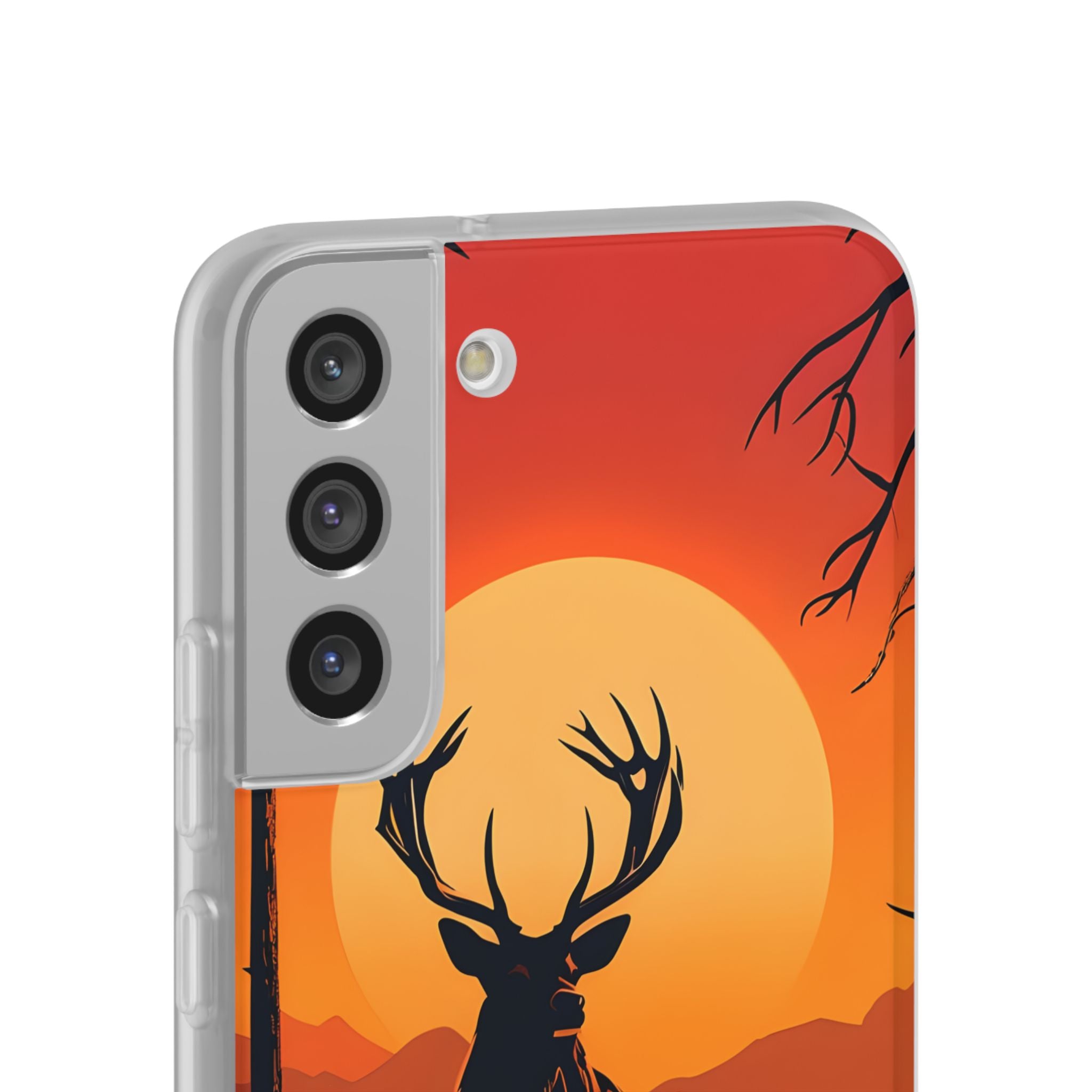 Amber Ridge Stag · Soft Phone Case for Samsung