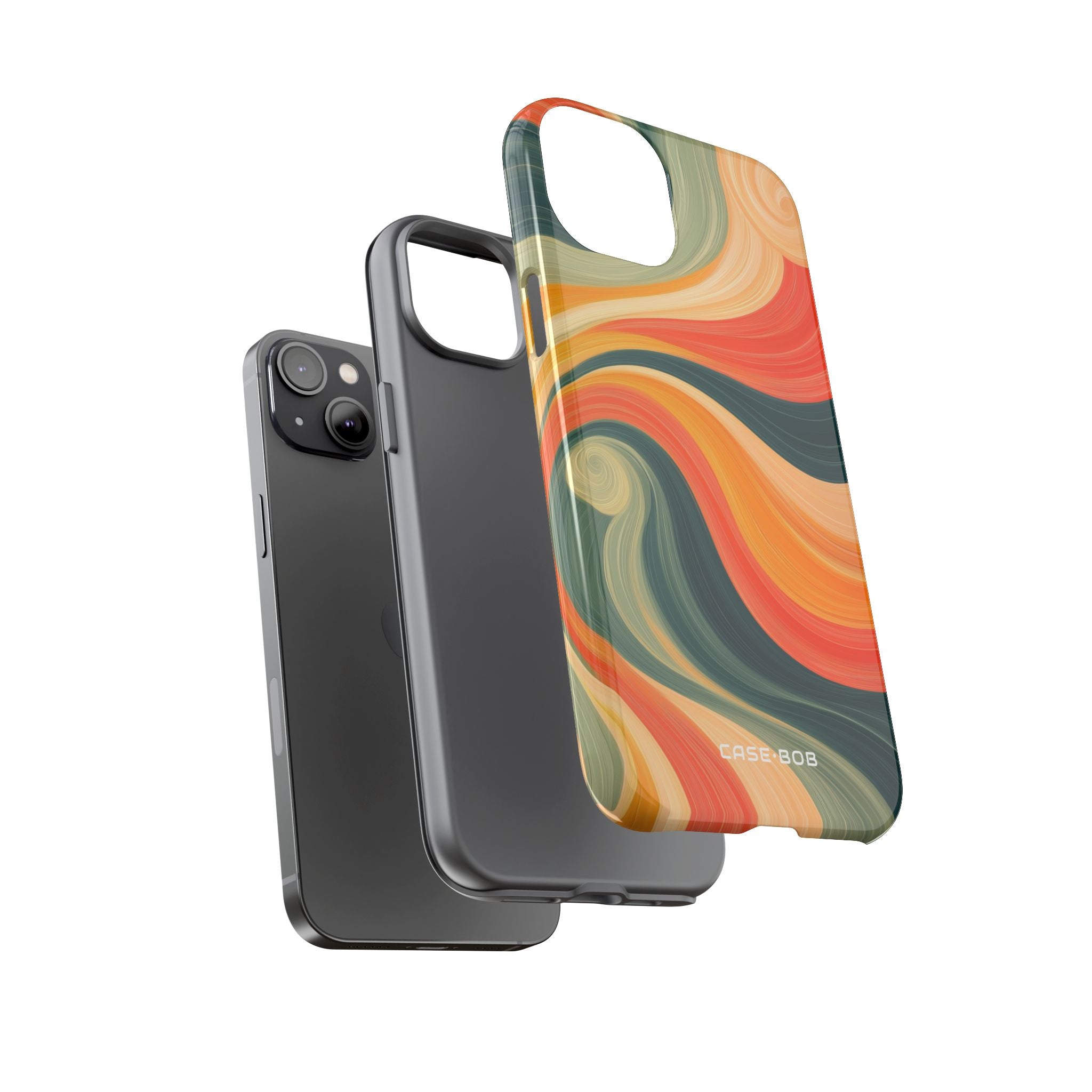 Swirling Ember iPhone 14 Plus Case - Tough