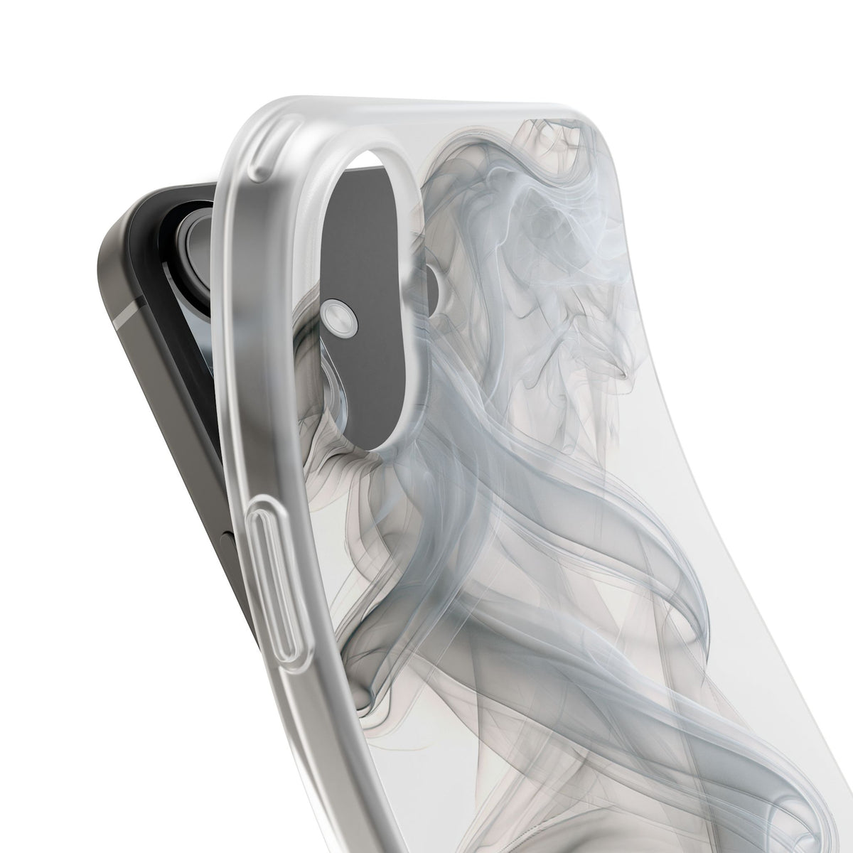 Vapor Noir · Lite Phone Case for iPhone · White