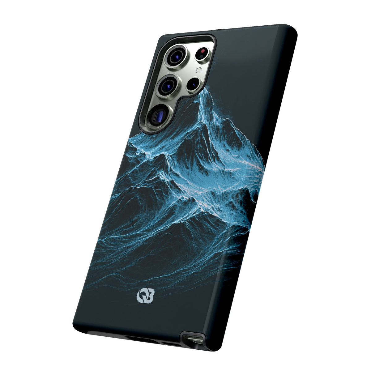 Nordic Frost Peak · Tough Phone Case for Samsung · Blue