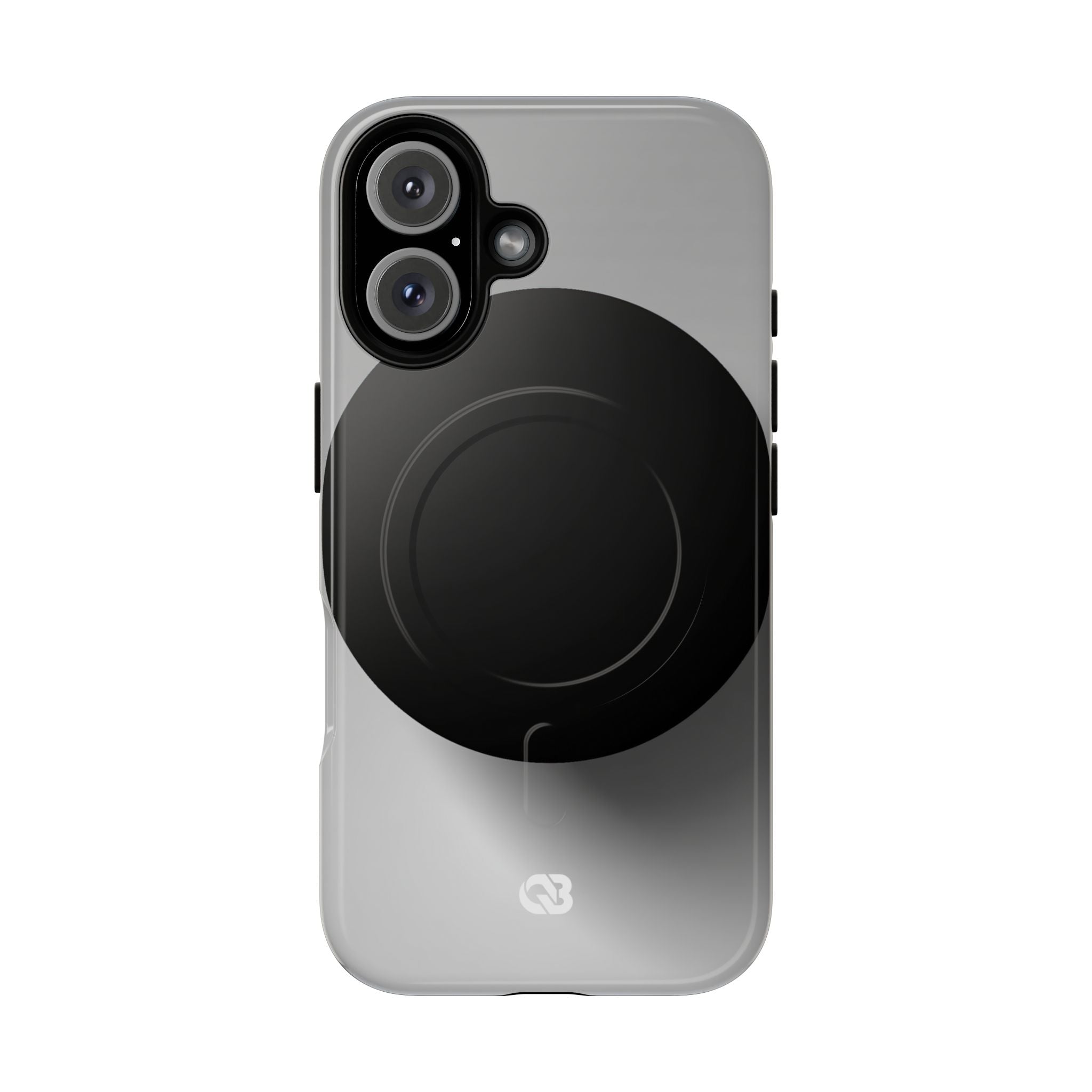 Grey Tough 2.0 Magsafe Phone Case for iPhone - Matte Onyx Sphere
