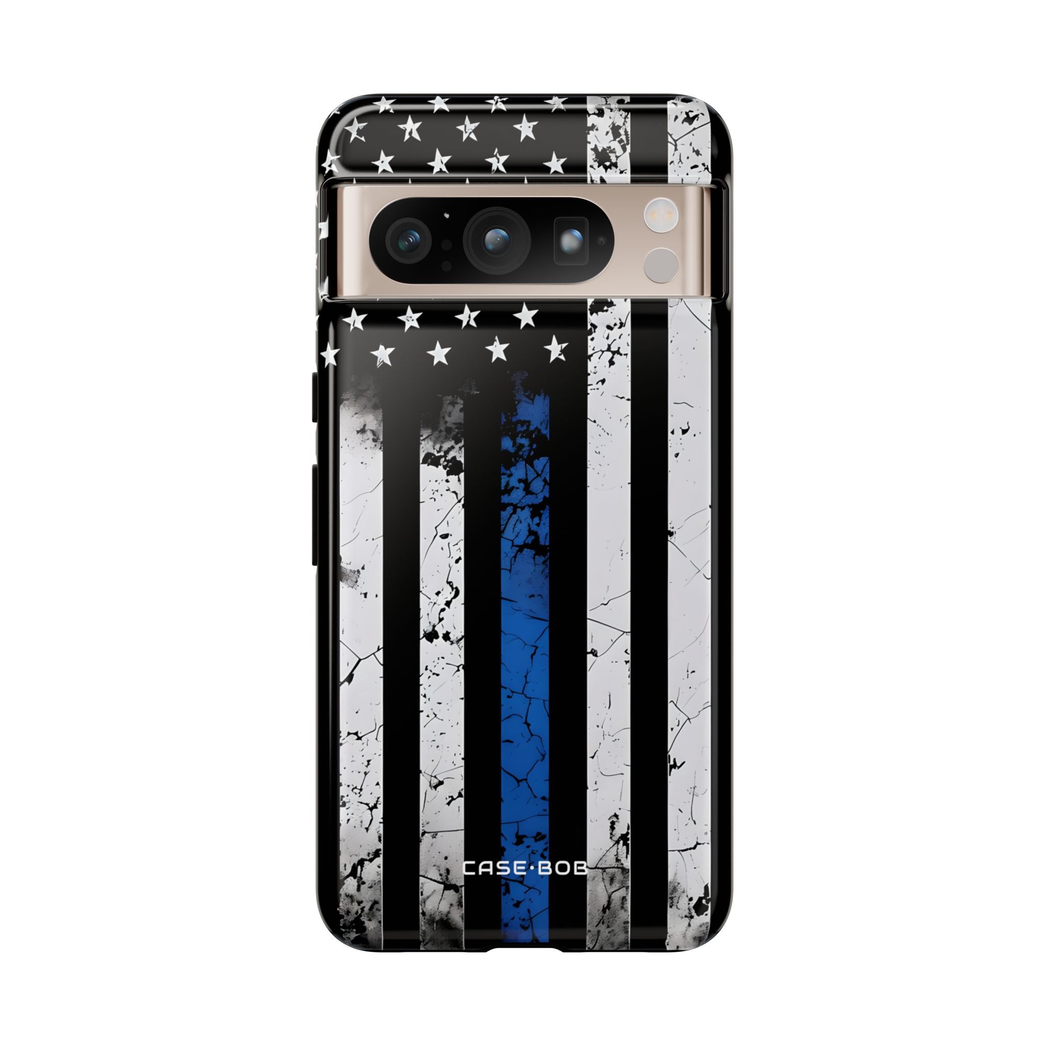 Blue Stripe Flag Google Pixel 8 Pro Case - Tough