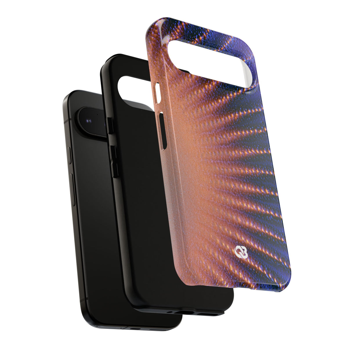 Luminous Aura Burst · Tough Phone Case for Pixel · Blue
