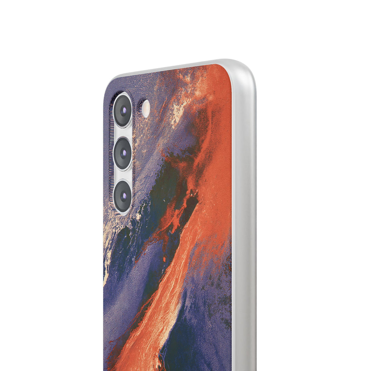 Solar Aura Drift · Lite Phone Case for Samsung · Orange